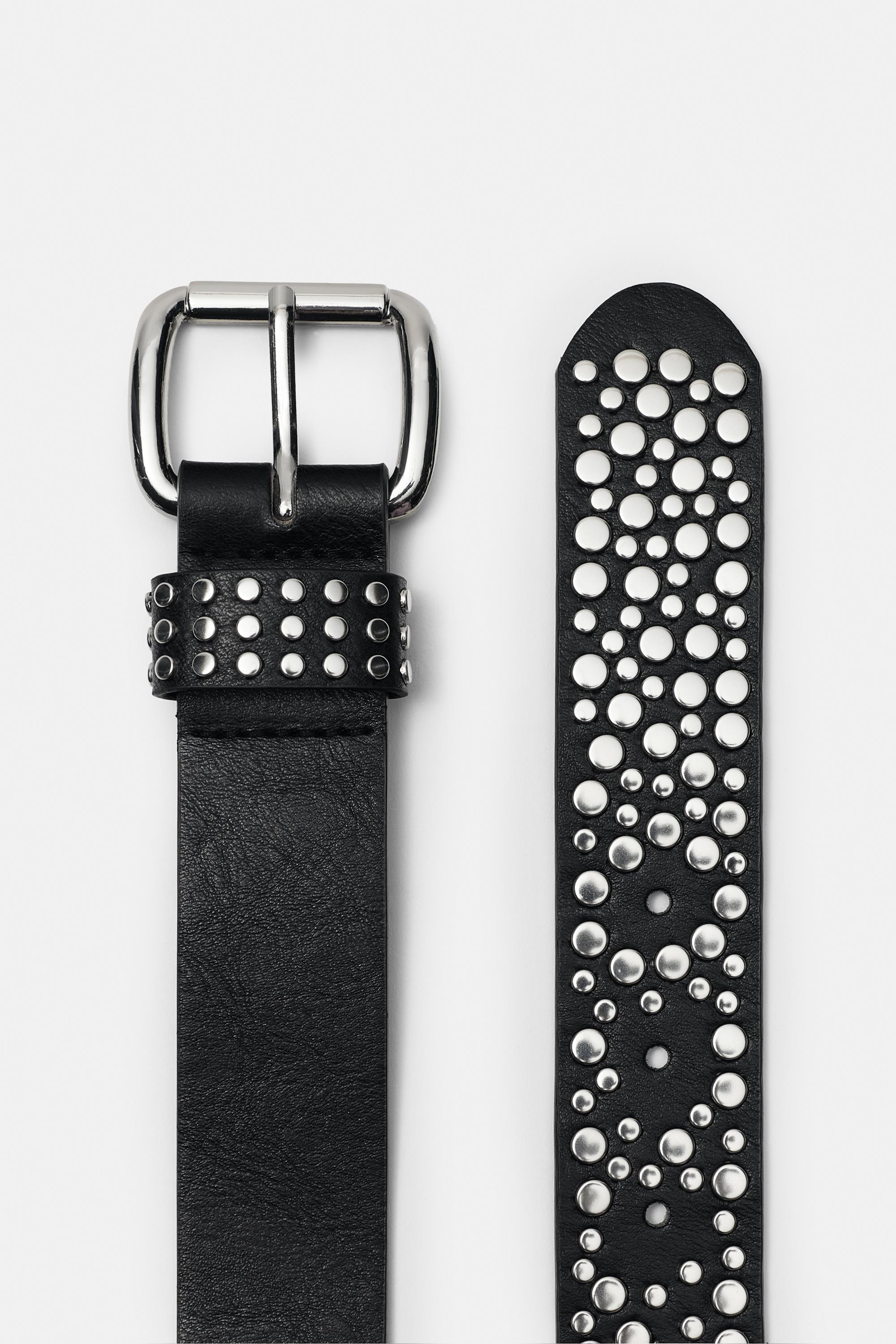 Çıtçıt detaylı suni deri kemer - Görsel 6