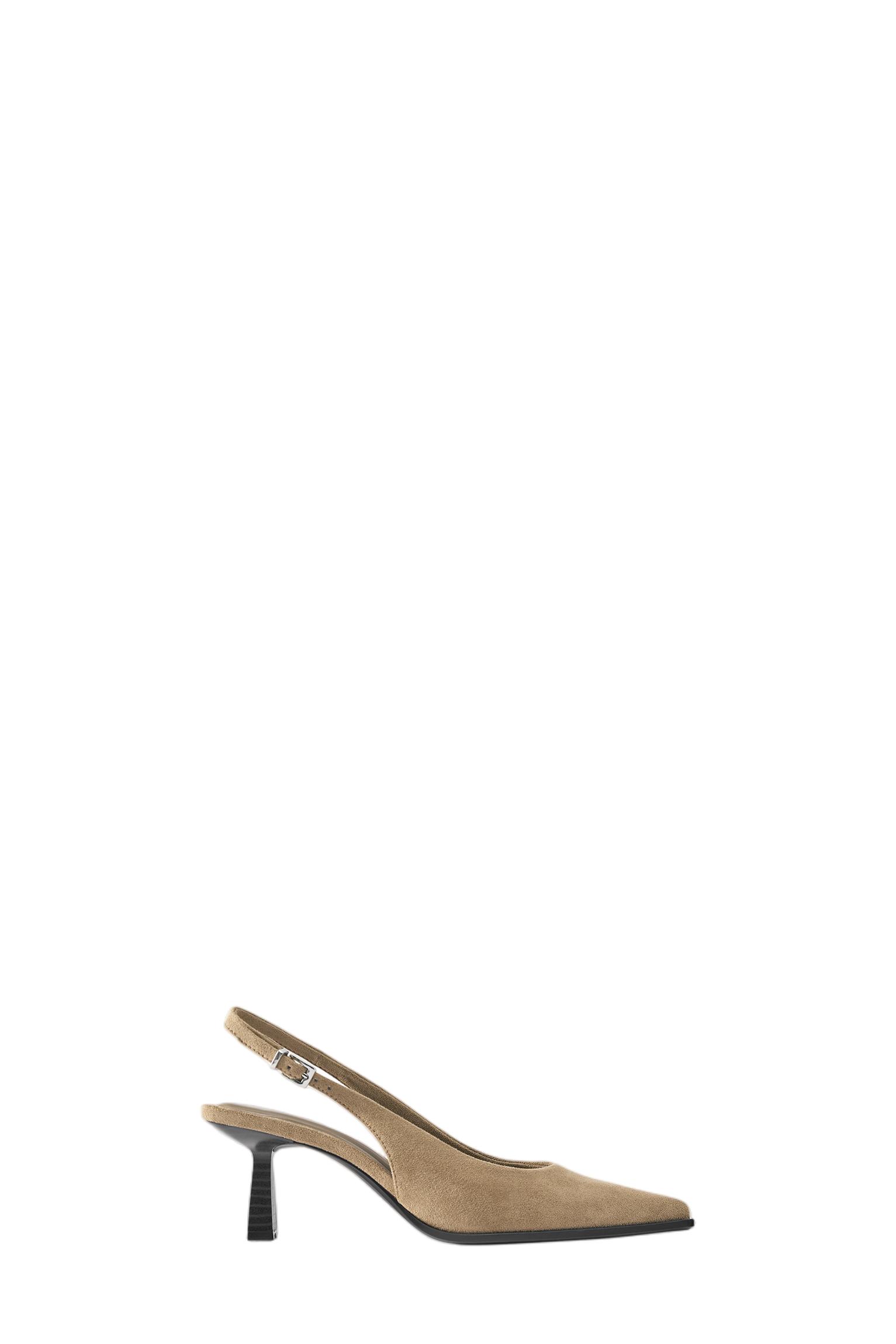 Slingback heels — Sand