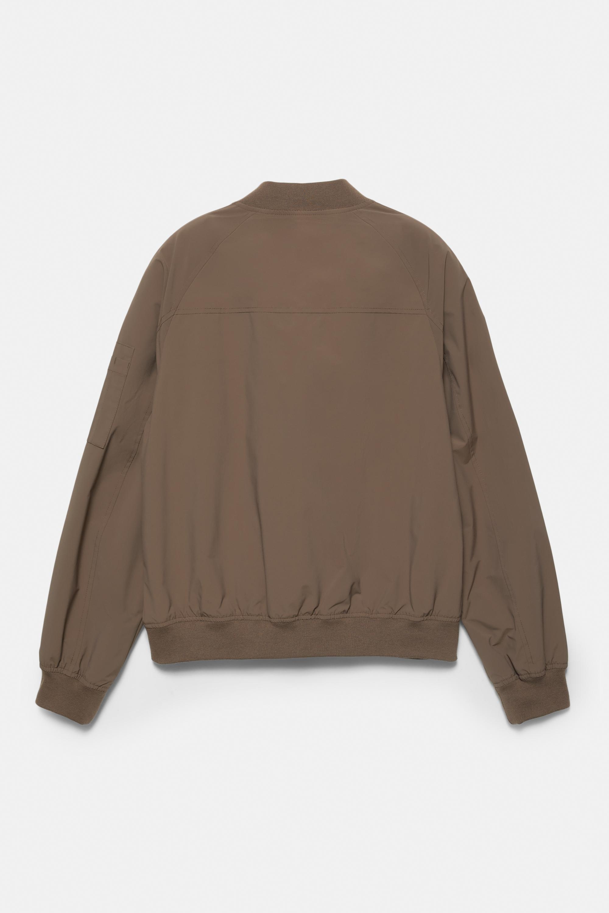 Lightweight bomber jacket — Brown
