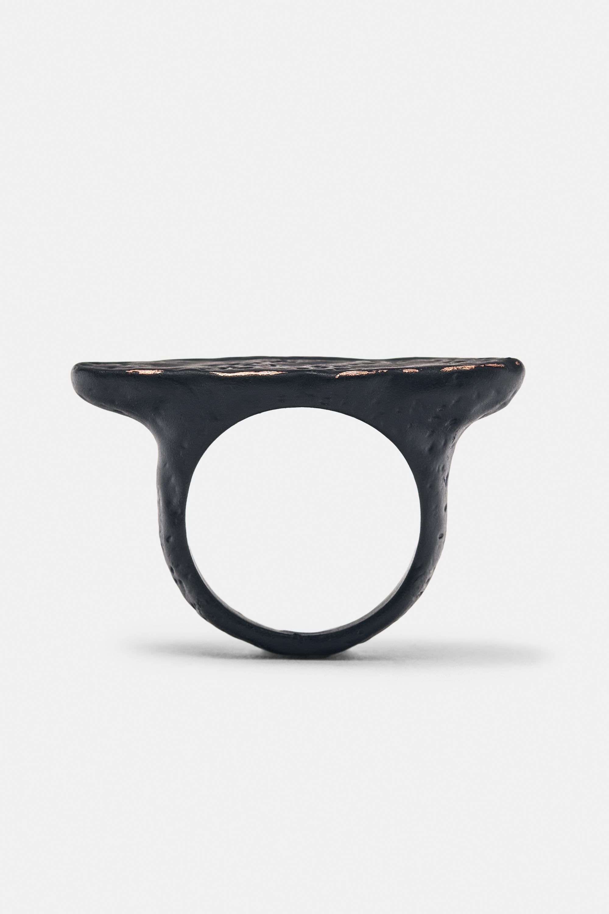 Pack of maxi resin rings — Cream