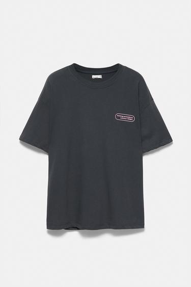 Dachshund graphic T-shirt — Anthracite grey 5