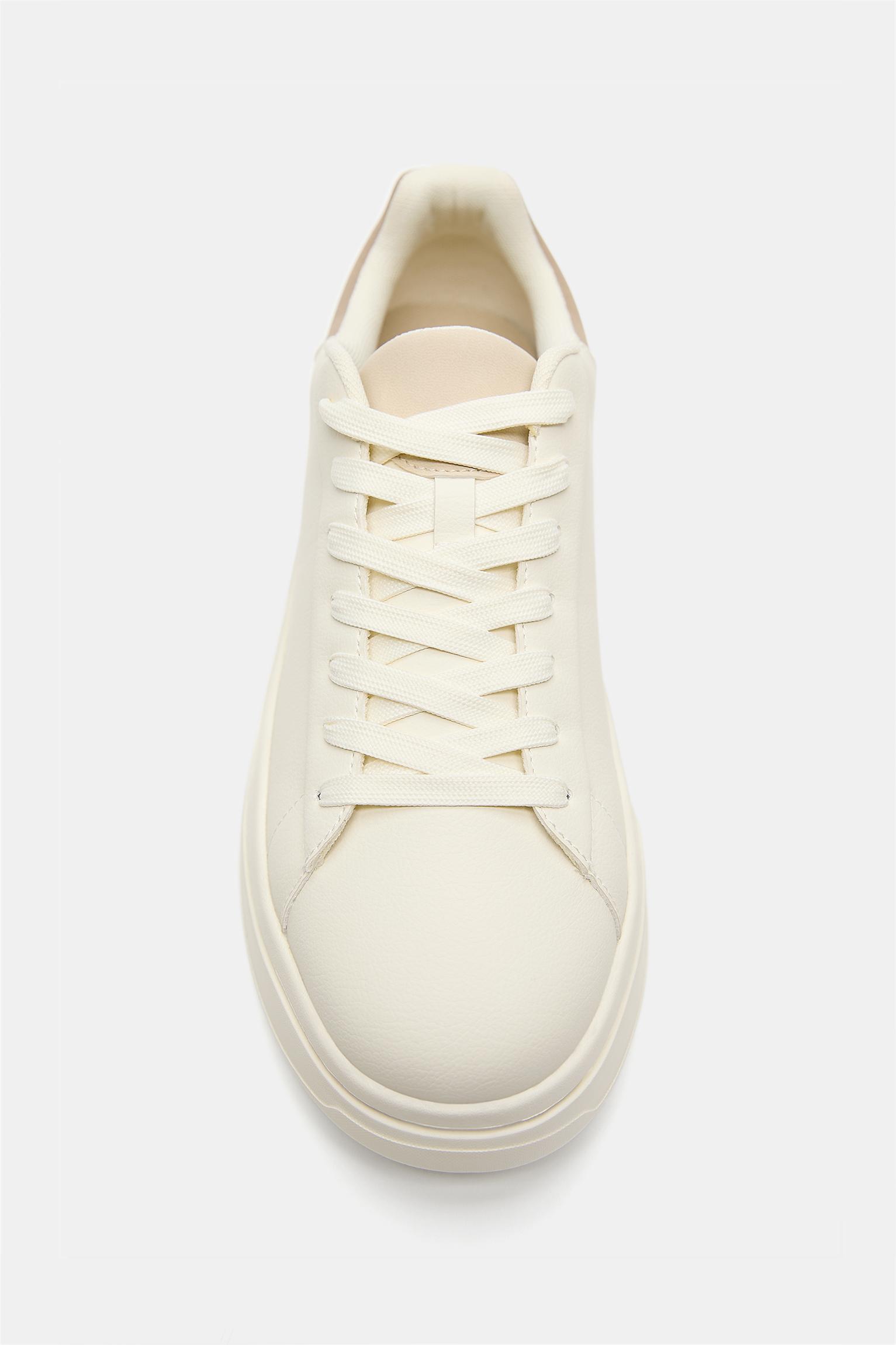 Chunky trainers — Ecru