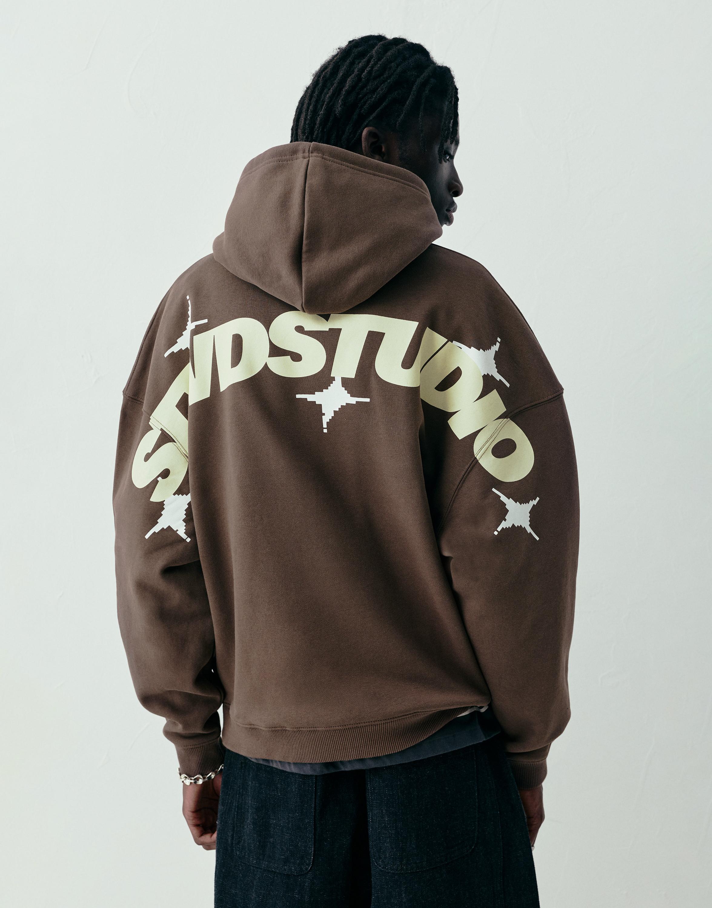 STWD Studio kapüşonlu sweatshirt - Görsel 11