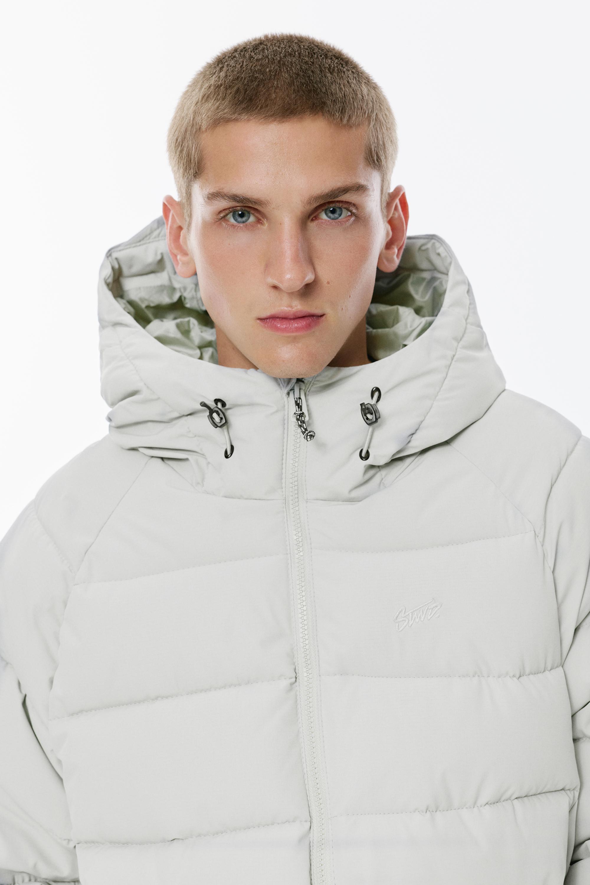 Kapüşonlu şişme STWD mont - Görsel 21