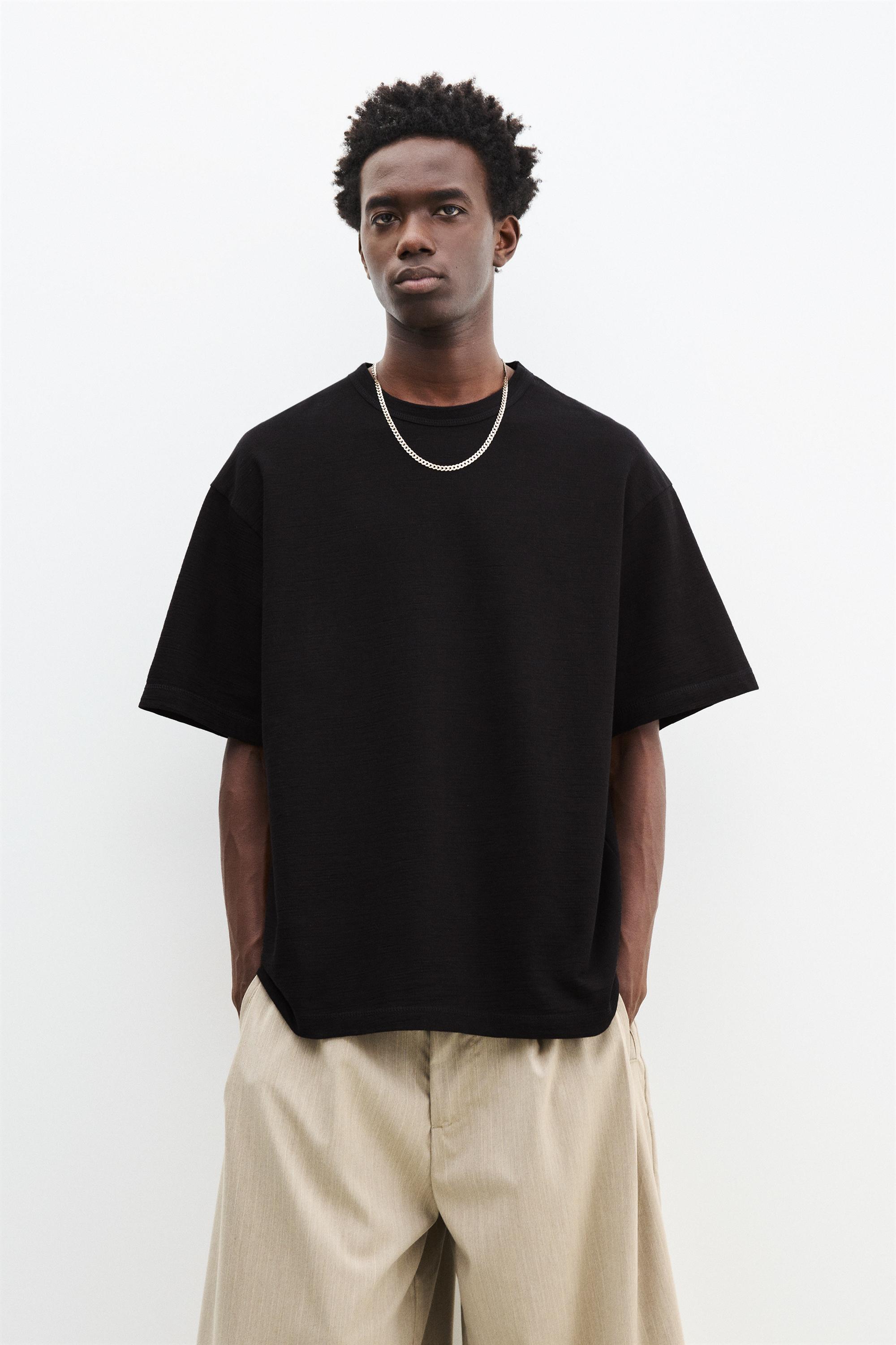 Kurzarm-T-Shirt Struktur