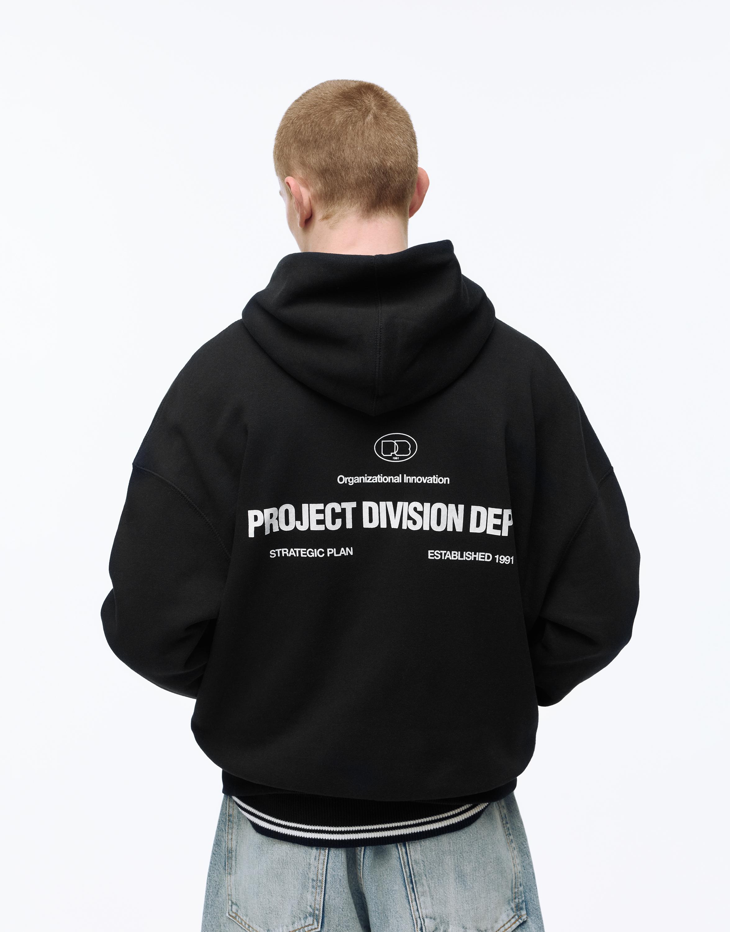 Fermuarlı kapüşonlu sweatshirt - Görsel 10