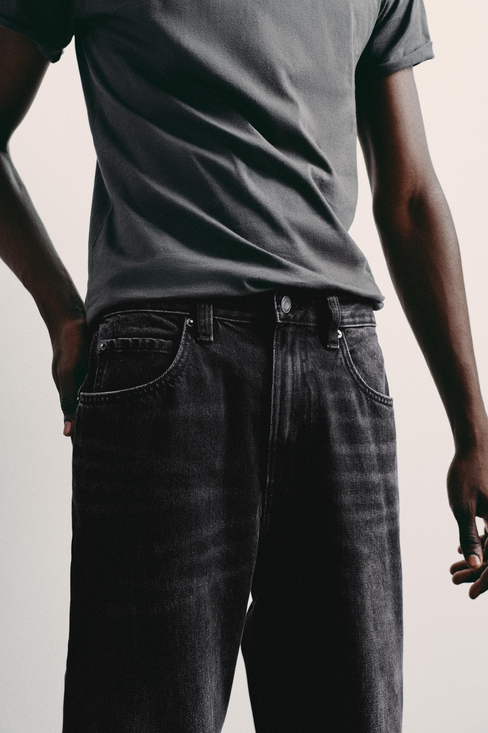 Baggy jeans — Faded black