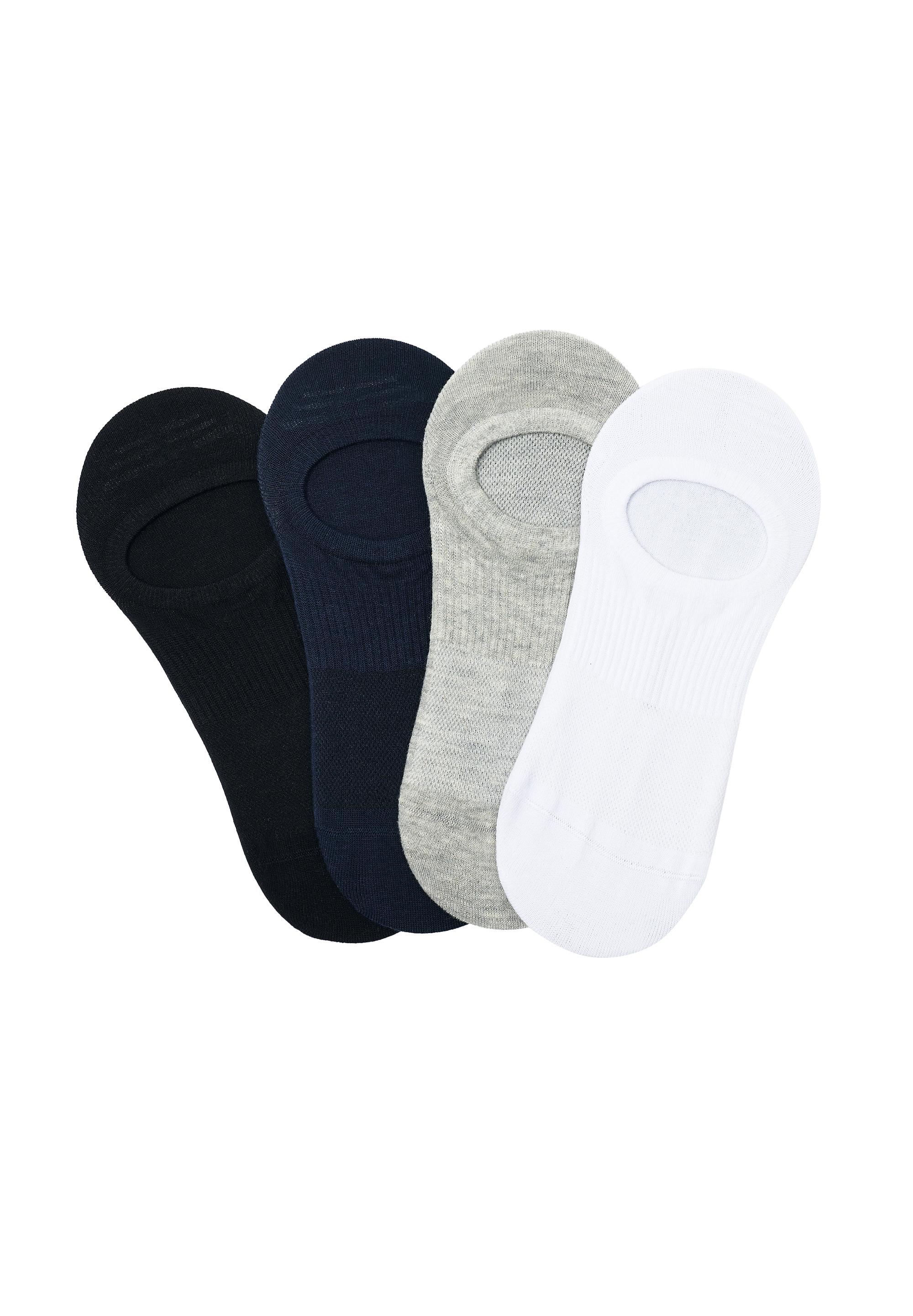 Pack of 4 invisible ankle socks — Others