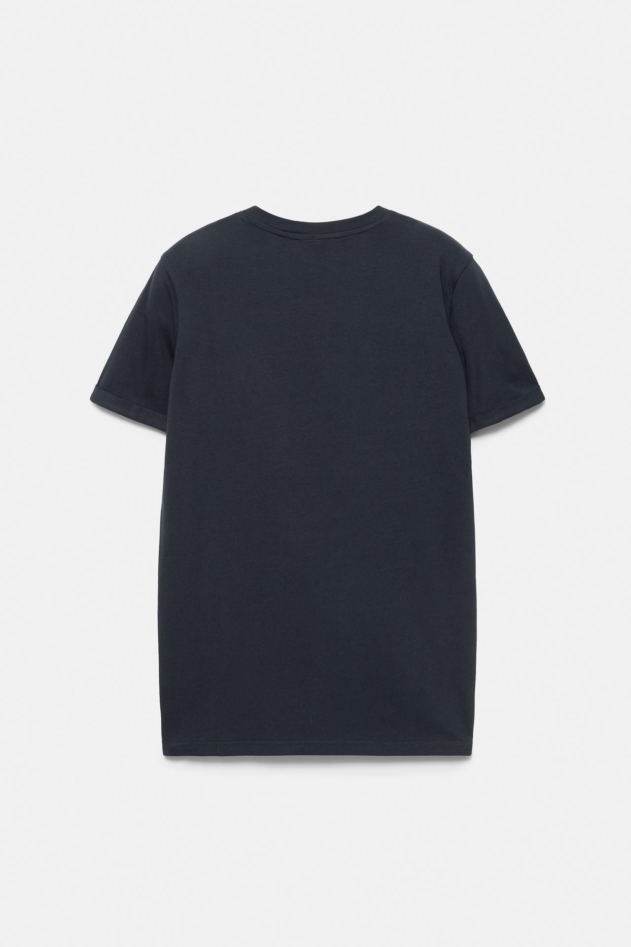 Muscle fit T-shirt — Navy