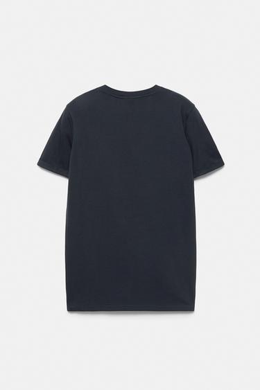 Muscle fit T-shirt — Navy 6