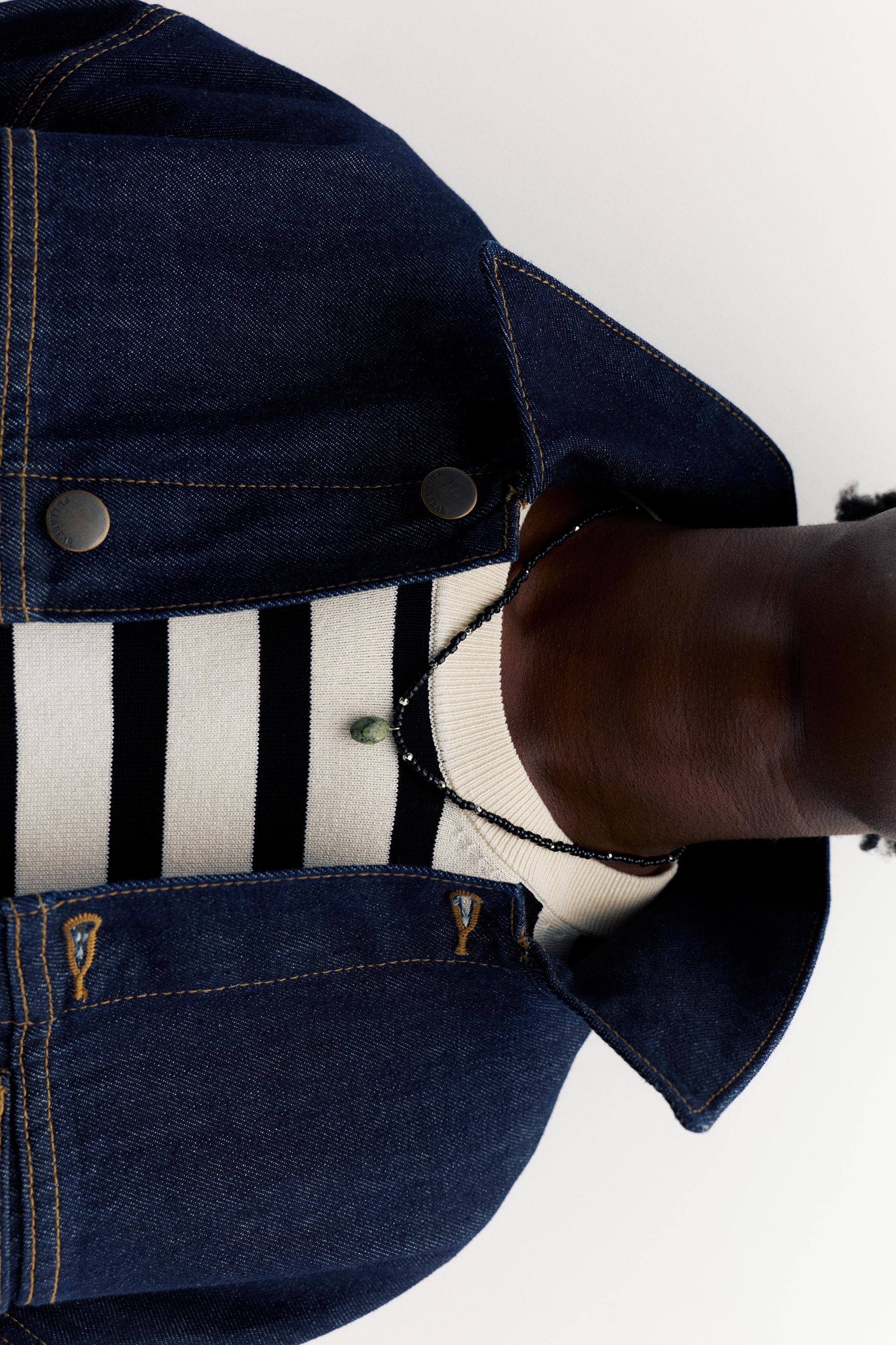 Short sleeve jumper — White/Black