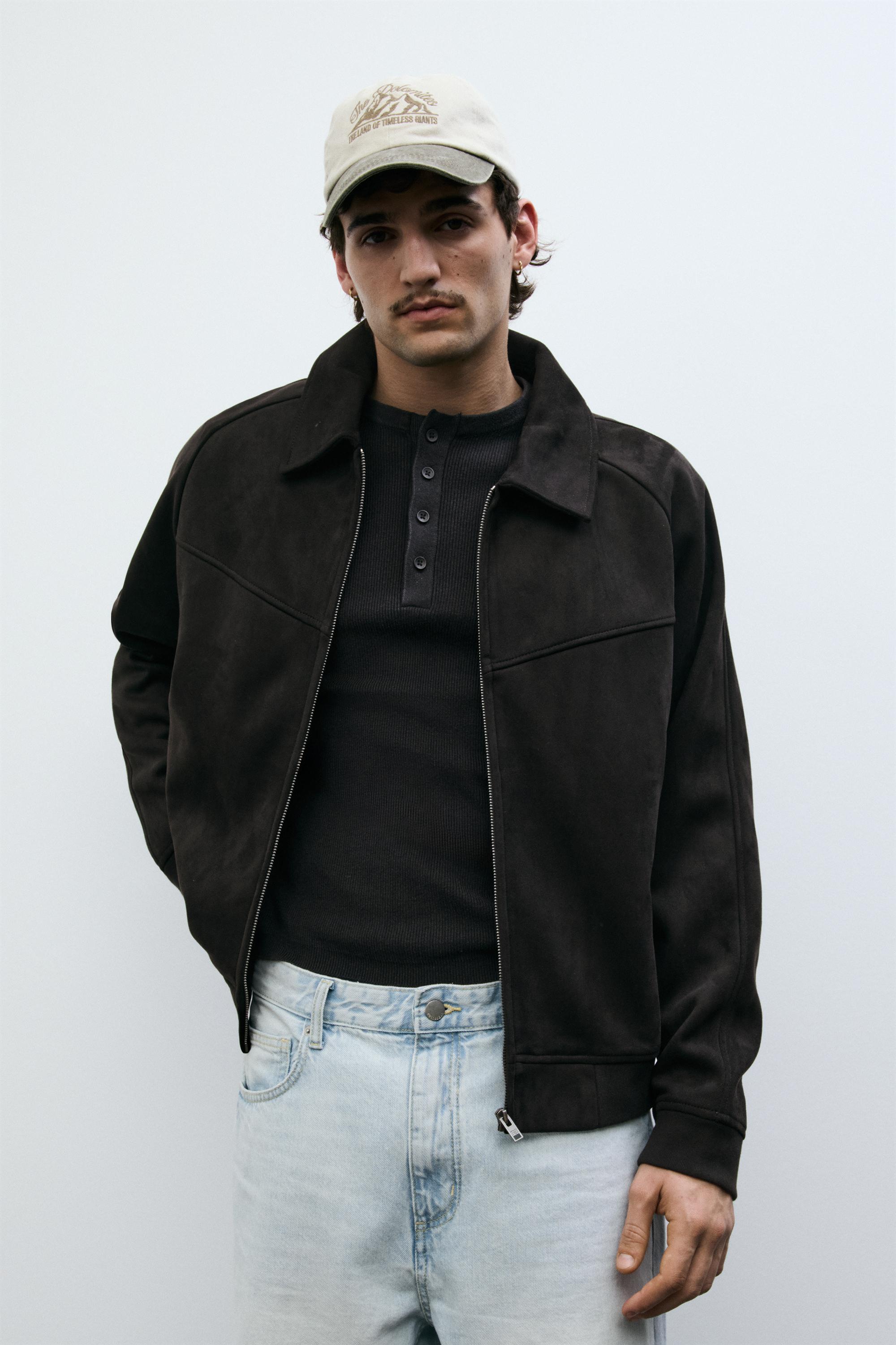 Suni süet ceket - Görsel 65