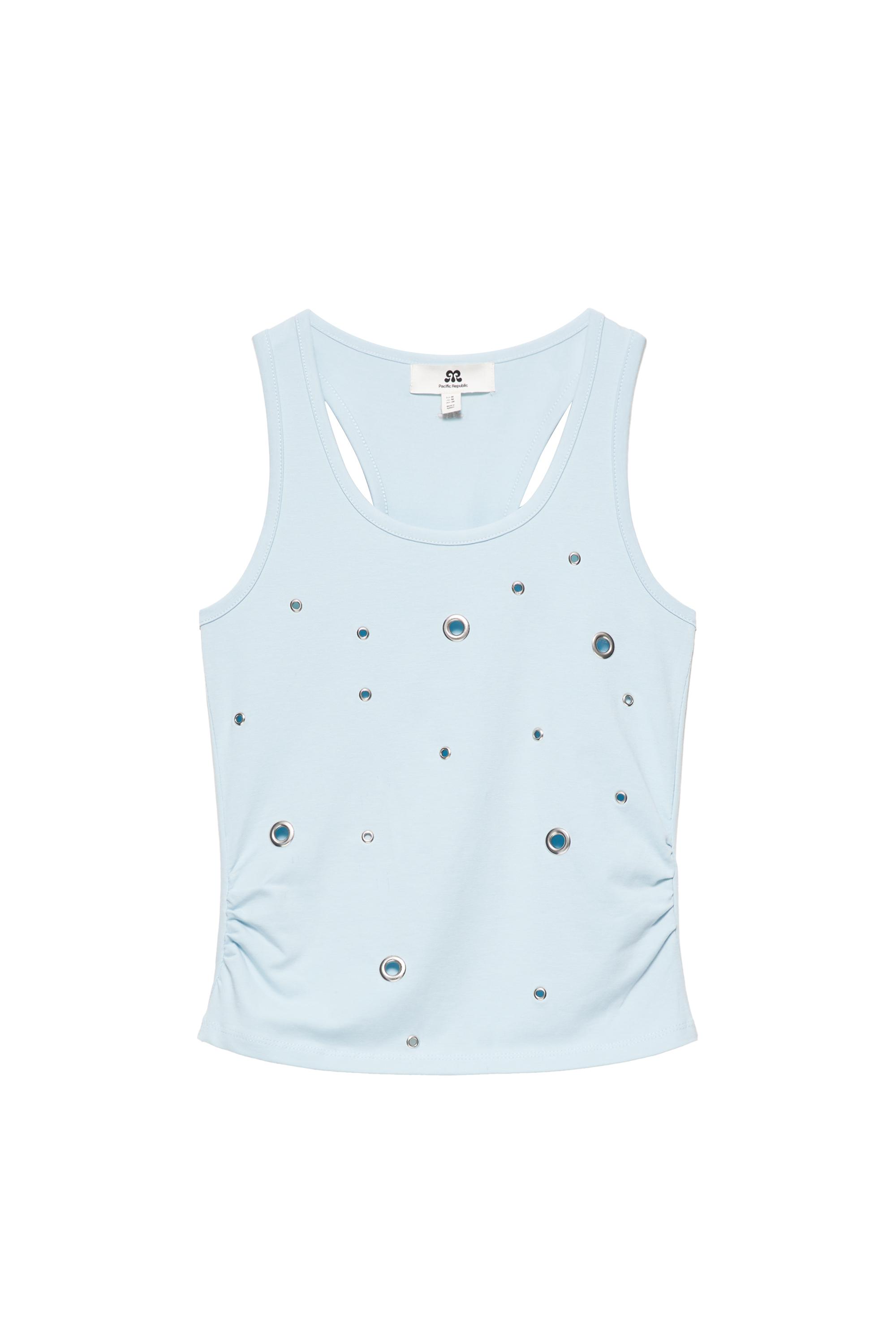 Tank top eyelets