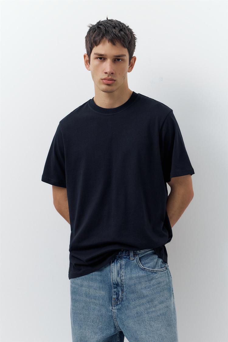 3-pack of short sleeve T-shirts — Ash