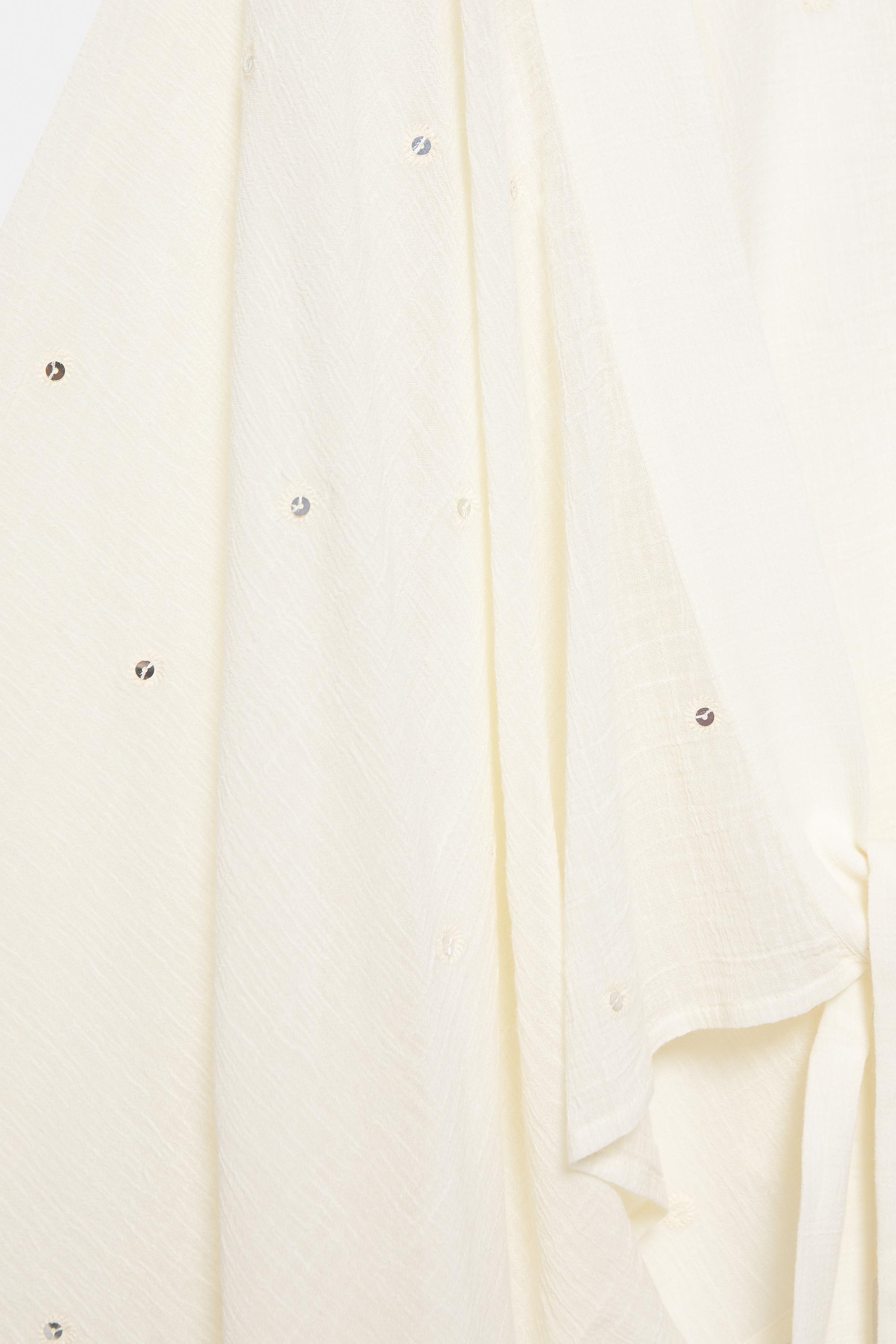 Mirror detail kimono — Beige
