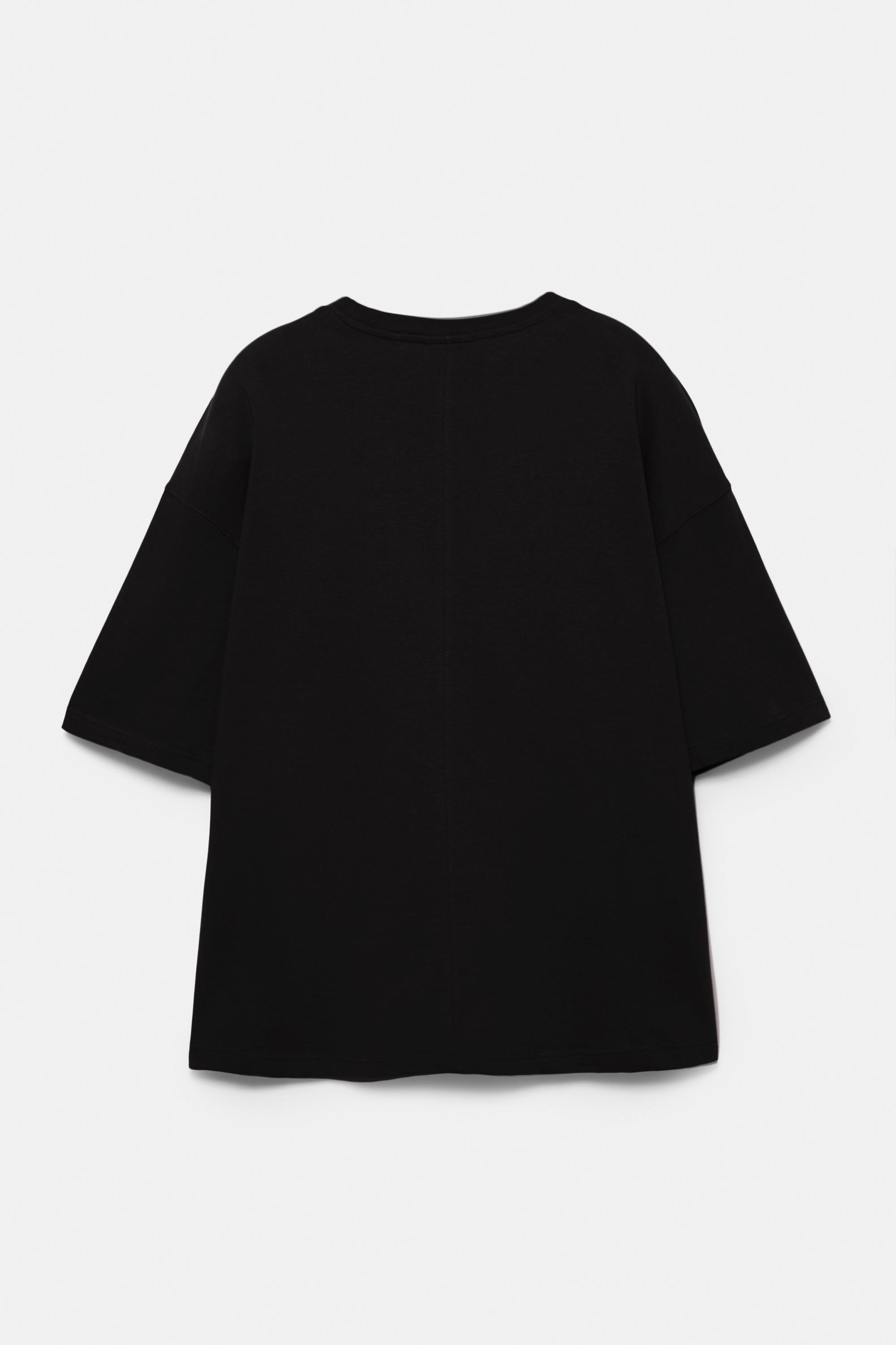Loose fit T-shirt — Black