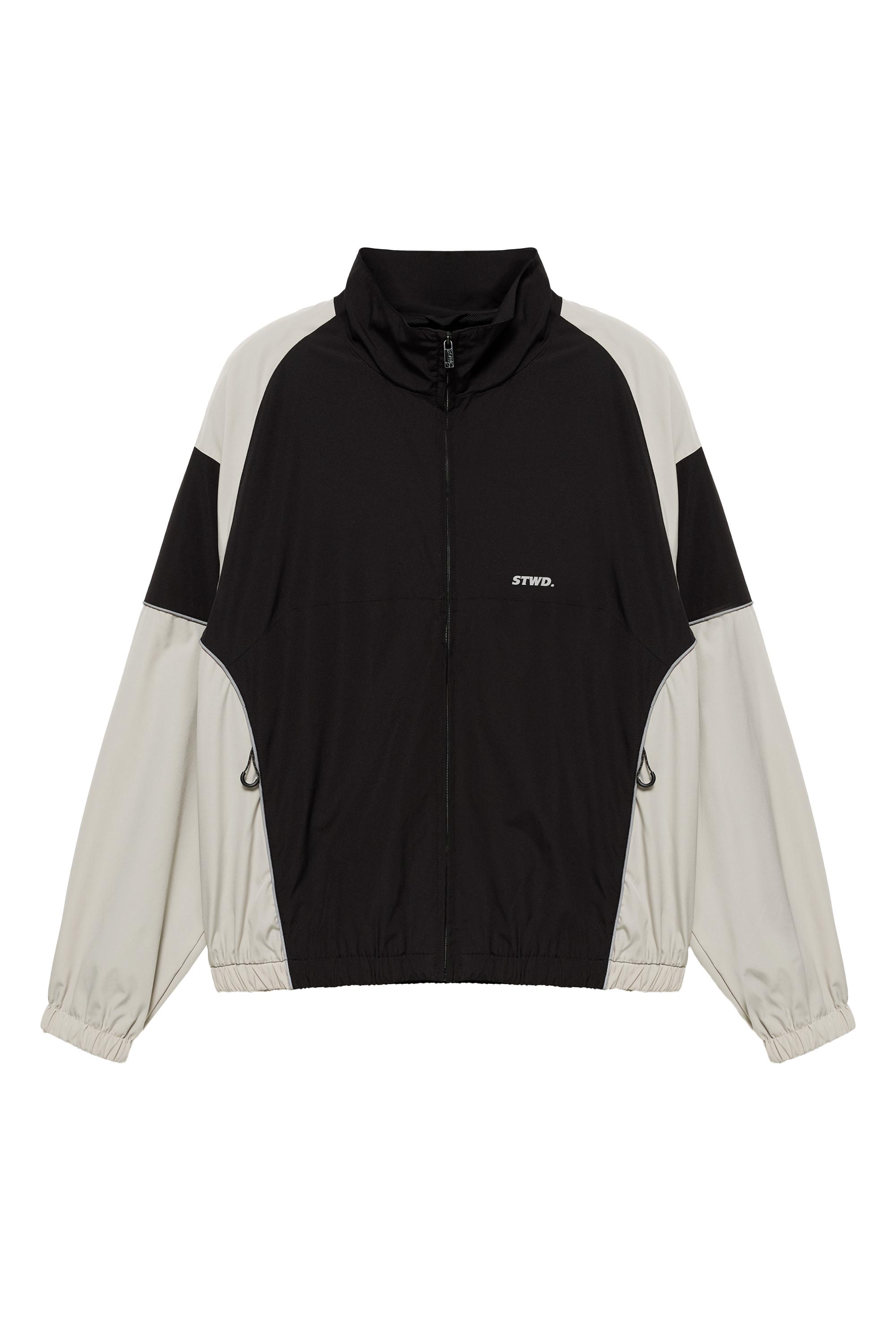 Pull&Bear STWD kontrast panelli eşofman ceketi görsel 5