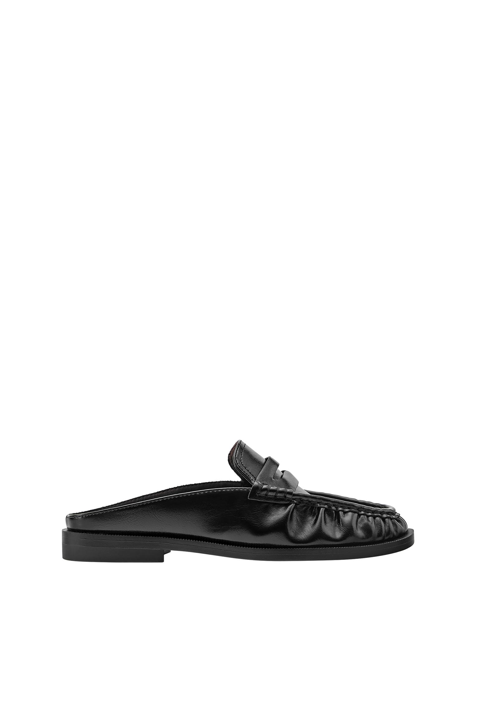 Pull&Bear Büzgülü arkası açık loafer görsel 8