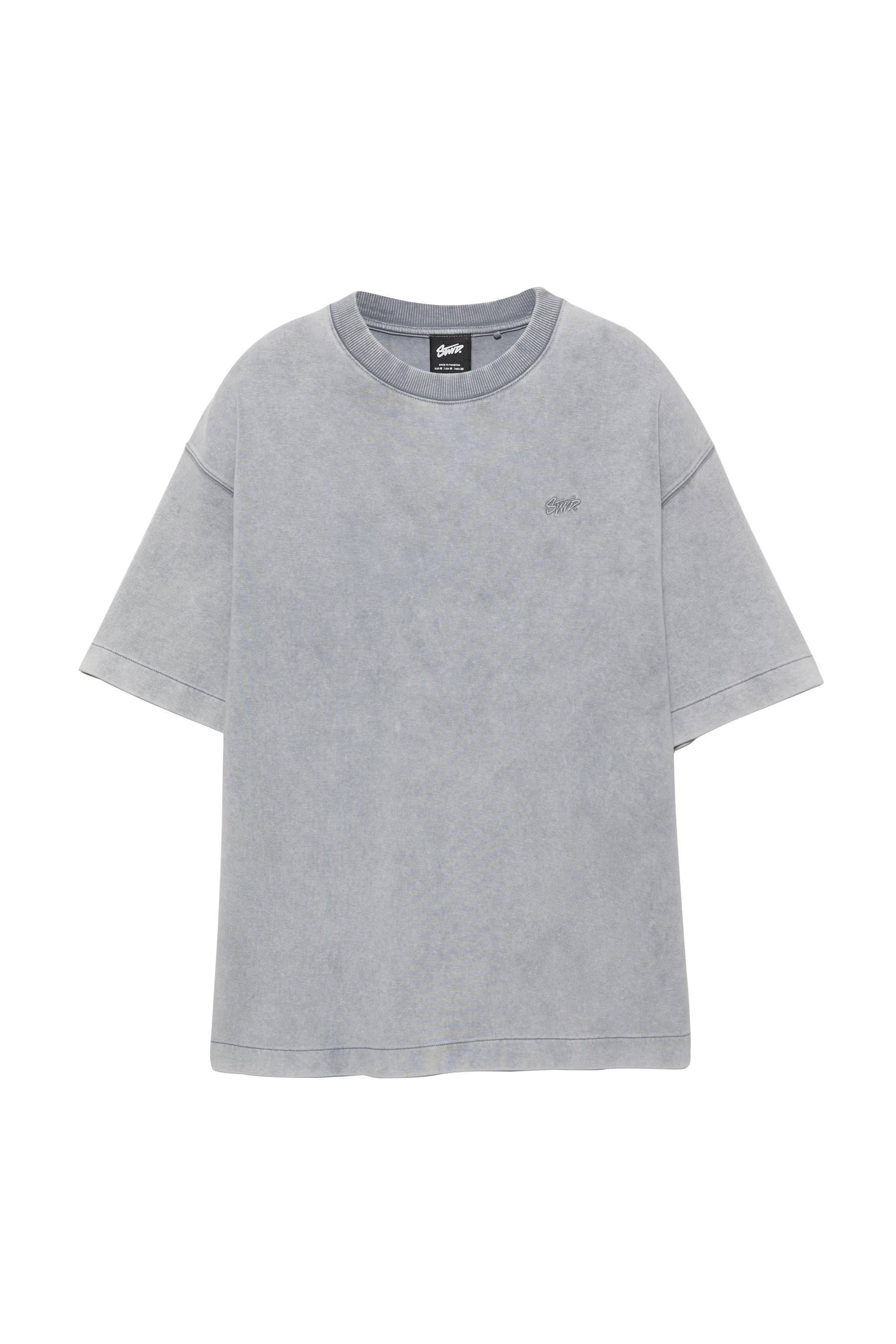 Soluk efektli STWD t-shirt - Görsel 4