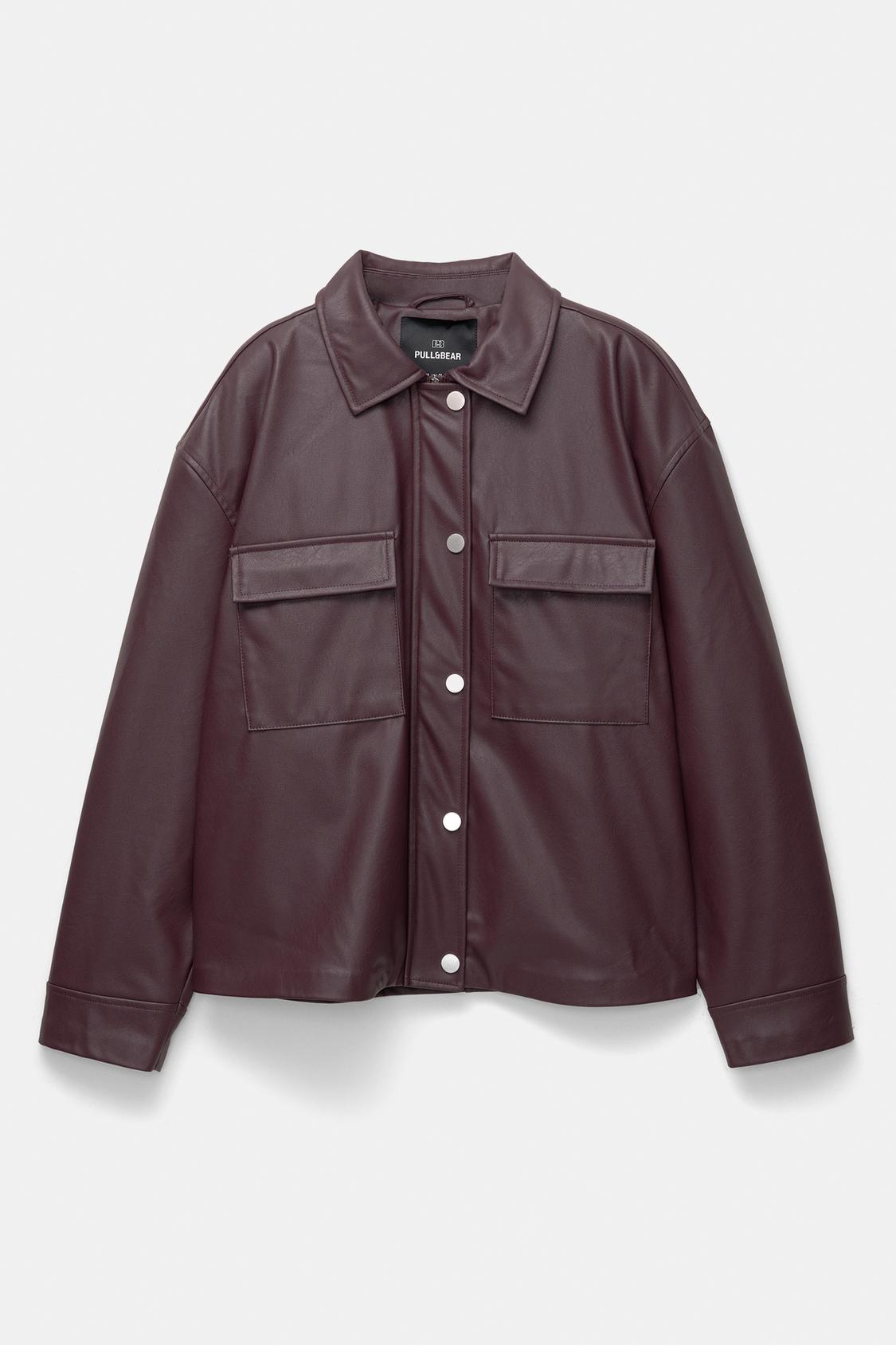 City Bag Tasche Pull And Bear Bomber Giacca Di Pelle Pull And