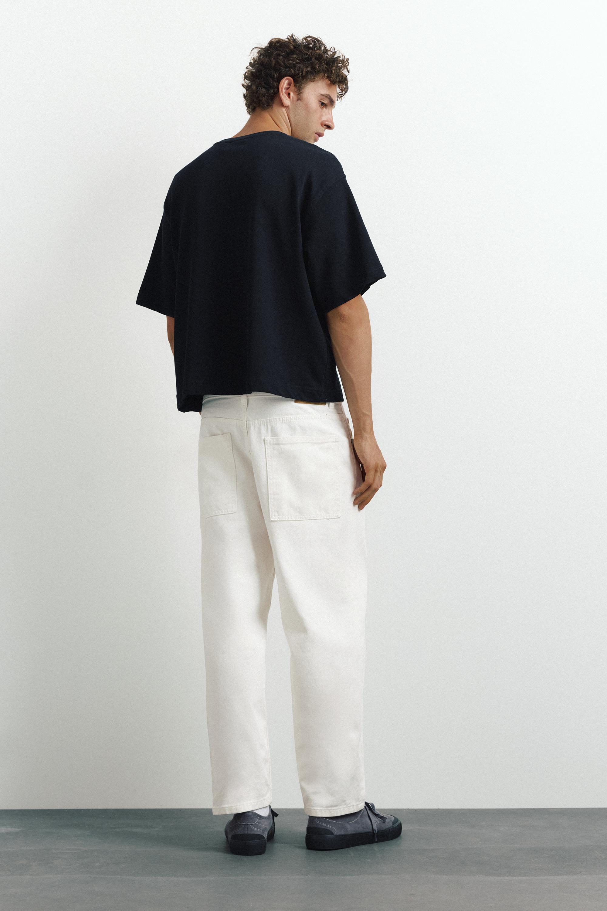 Tapered jeans — White