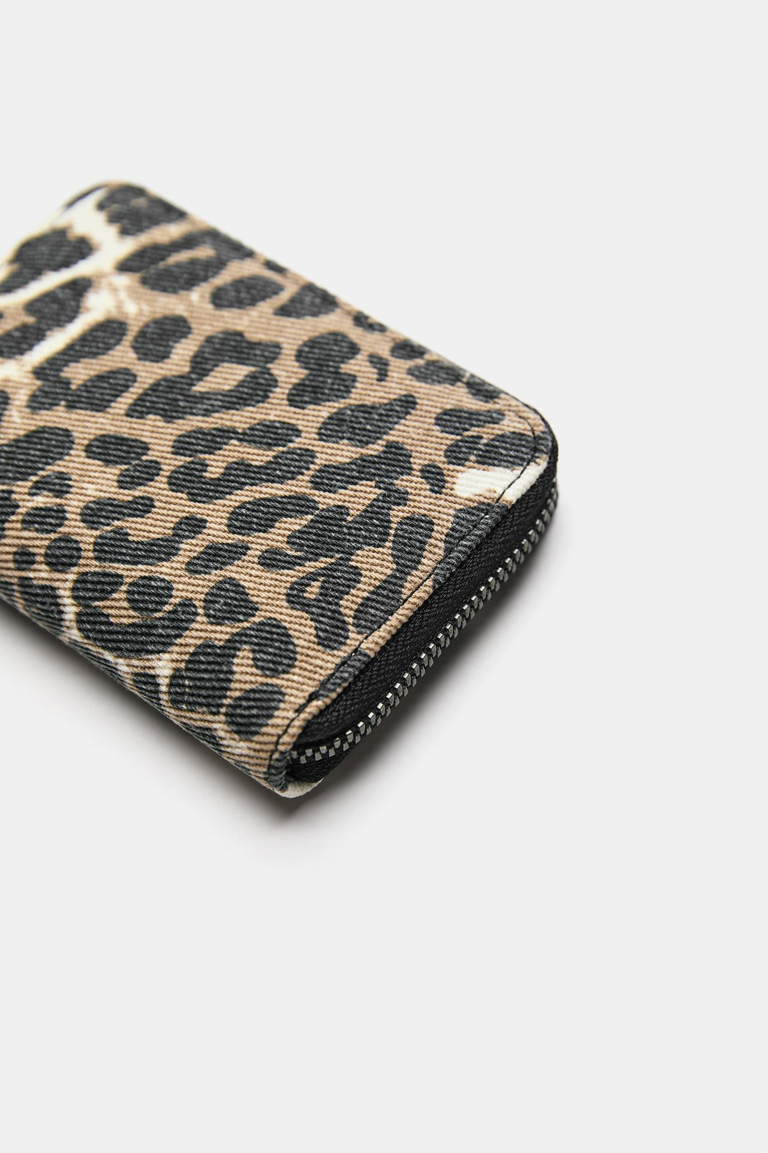 Leopard print wallet — Leopard