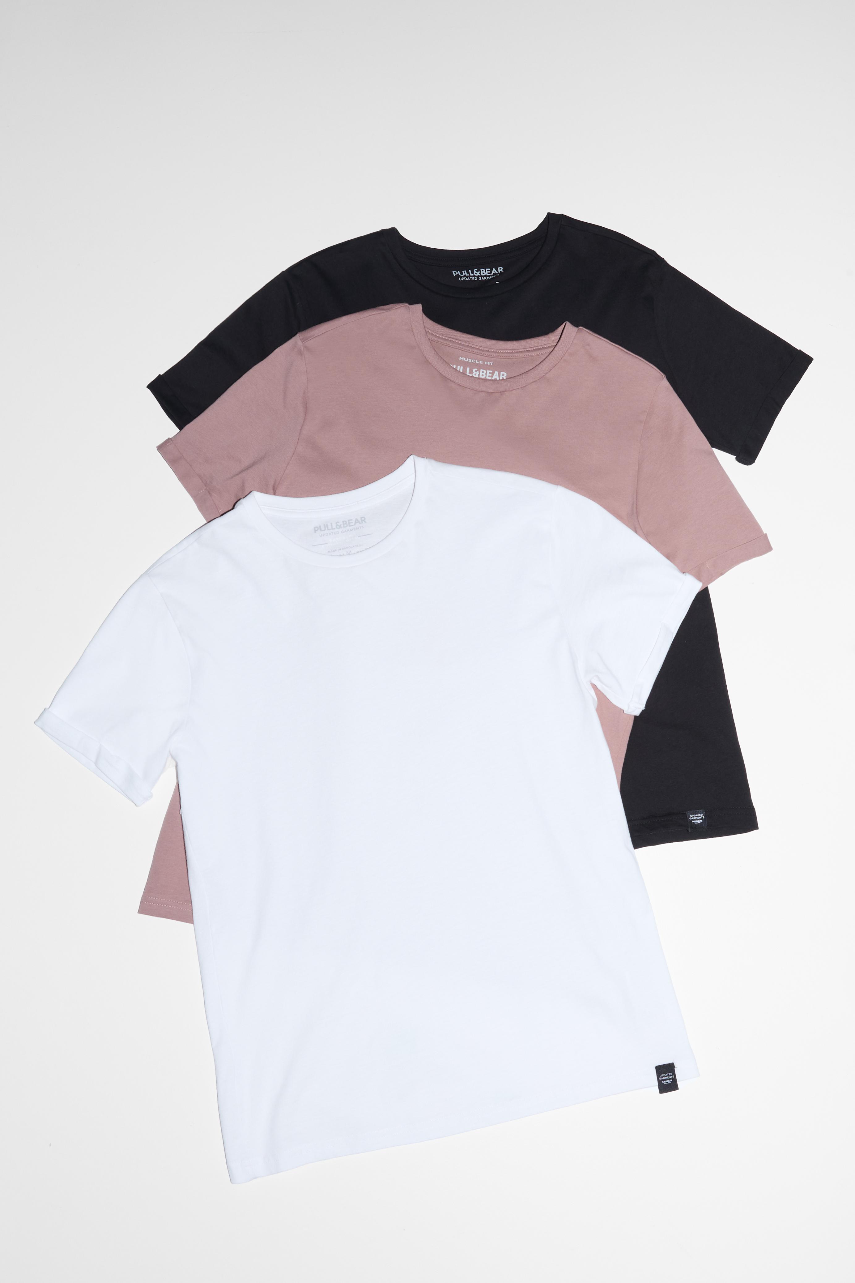Muscle fit T-shirt — Black