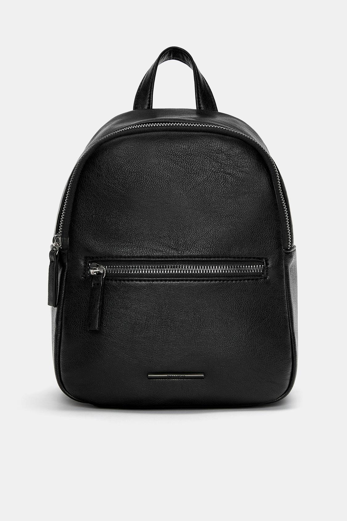 Mochila Pequeña Mochila Pull And Bear Mujer Mochila Negra Mickey