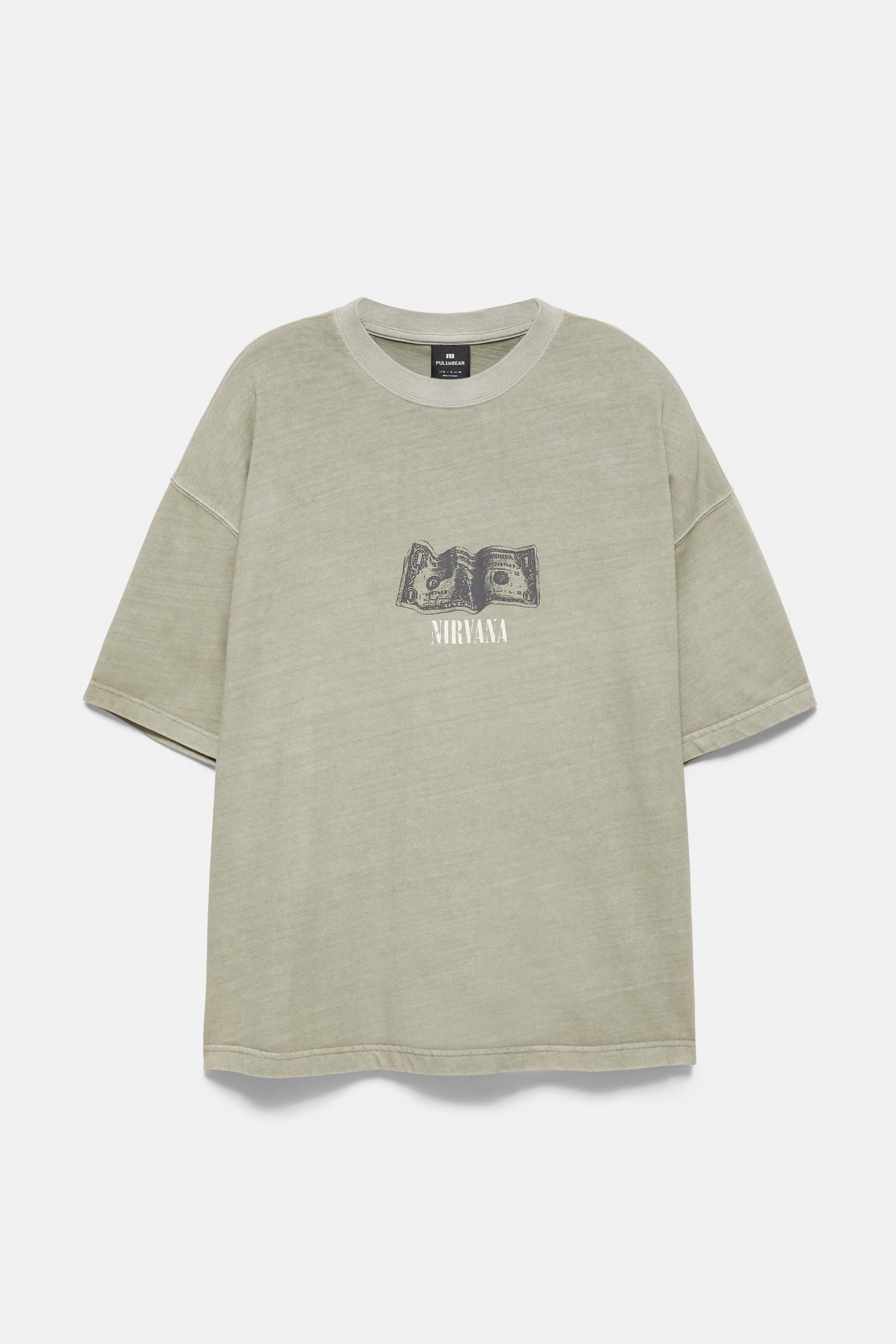 Nirvana T-shirt — Khaki