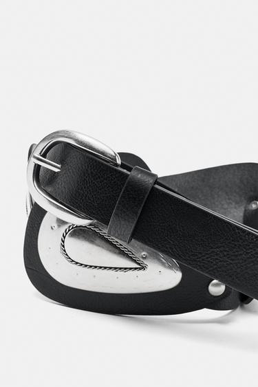 Metal hardware belt — Black 4