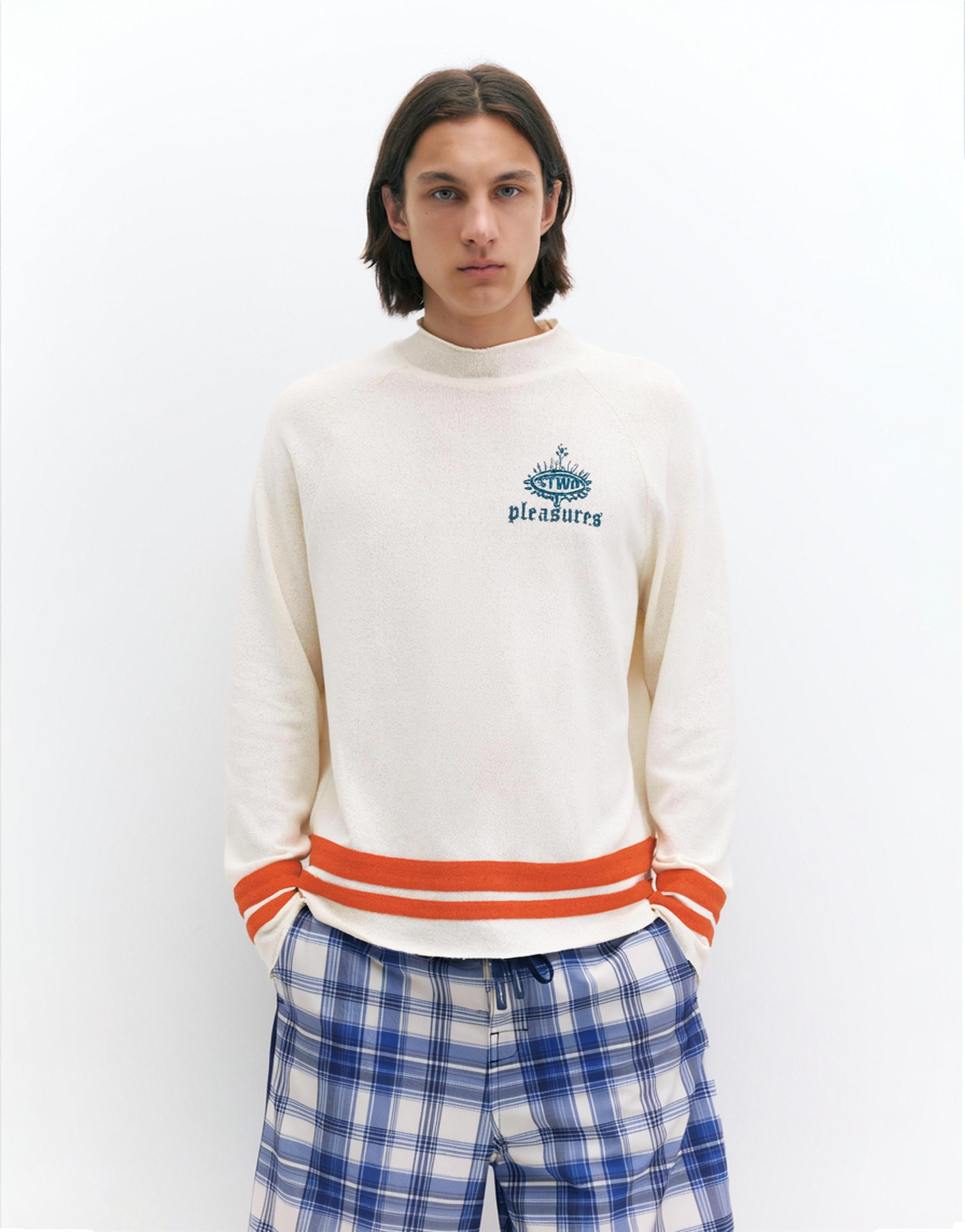 Pleasures x STWD jumper — Grey marl
