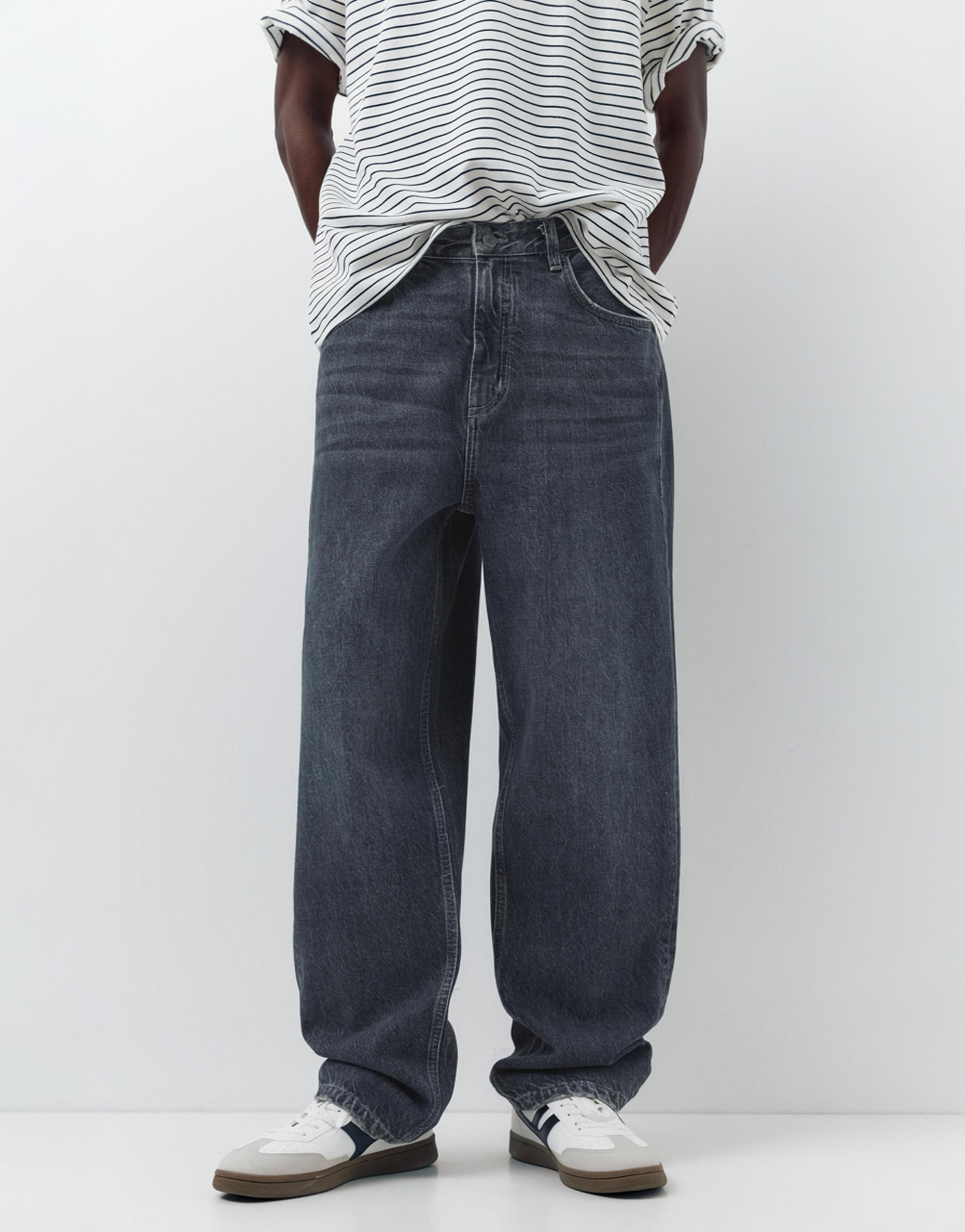 Baggy jeans — Pastel blue