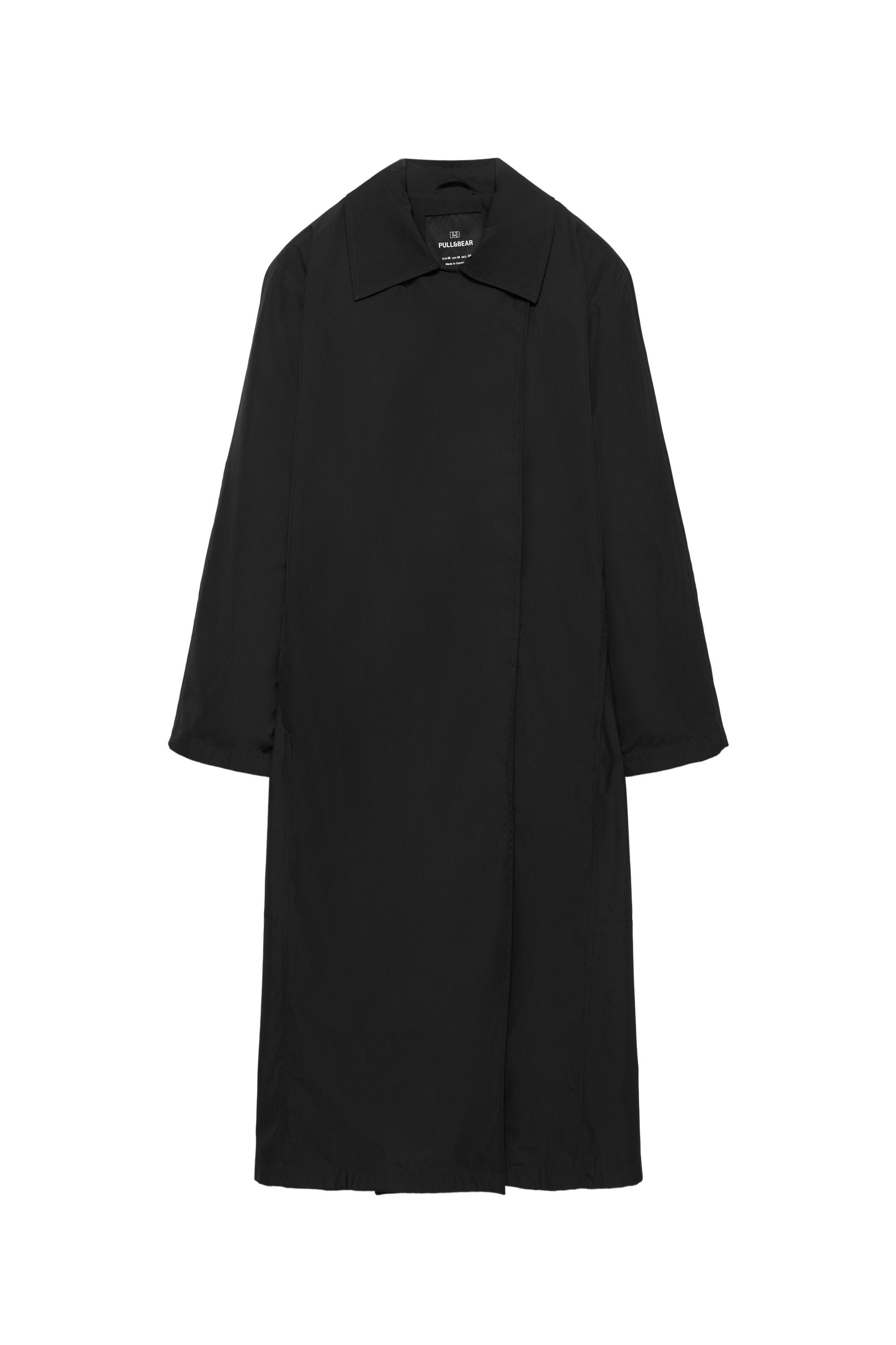 Oversize hafif trençkot - Görsel 2