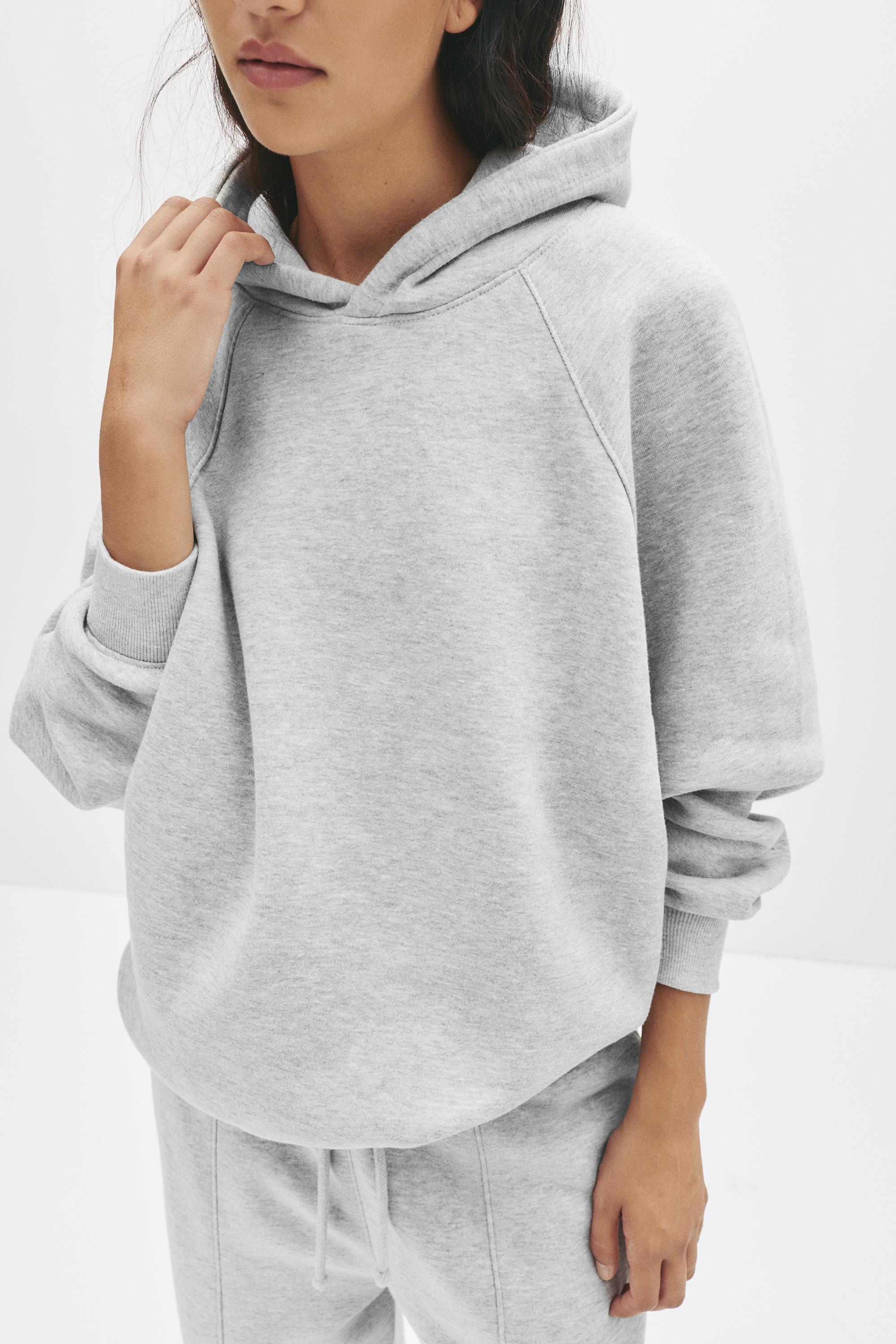 Oversize kapüşonlu sweatshirt - Görsel 29
