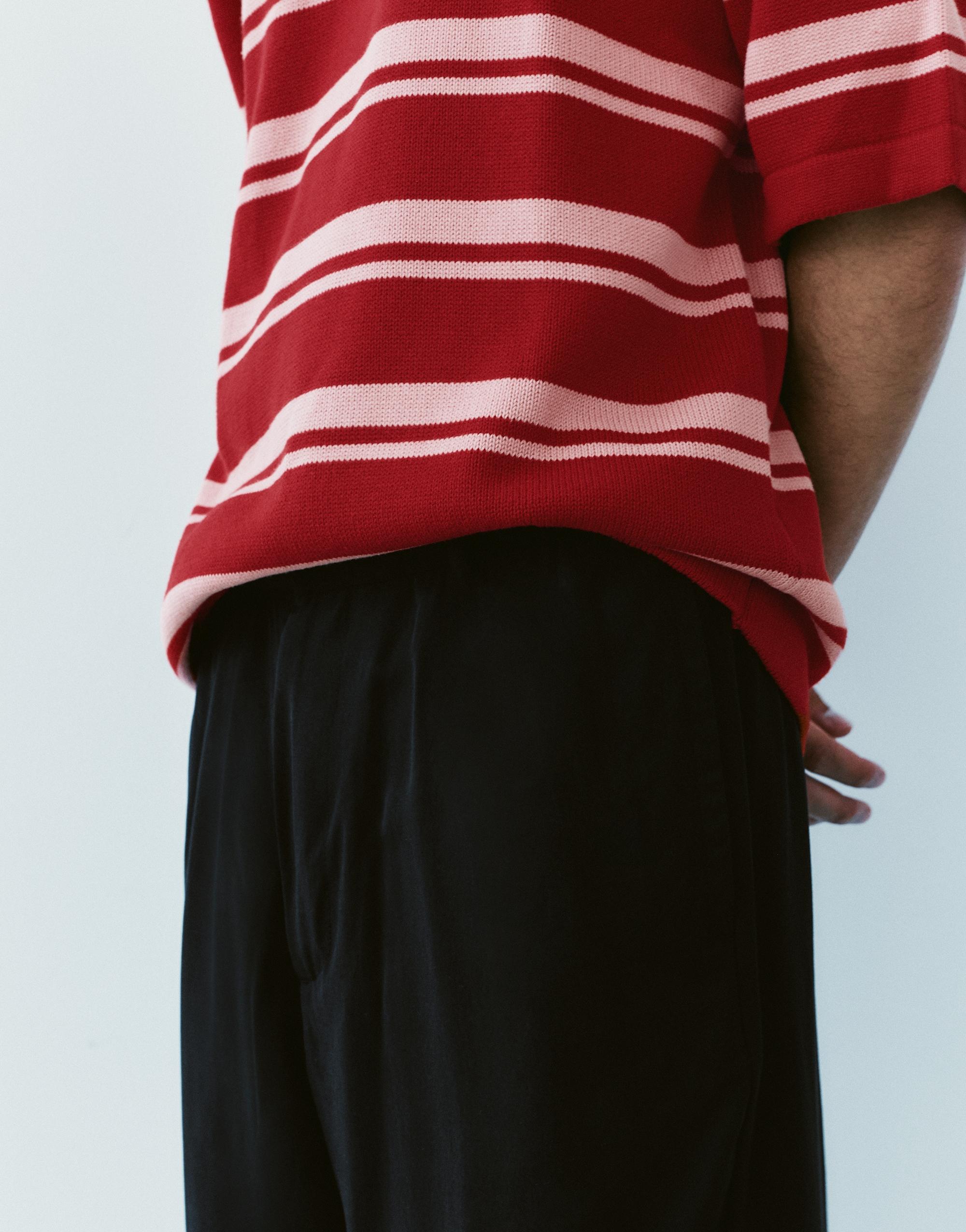 Tailored jogging trousers — Black