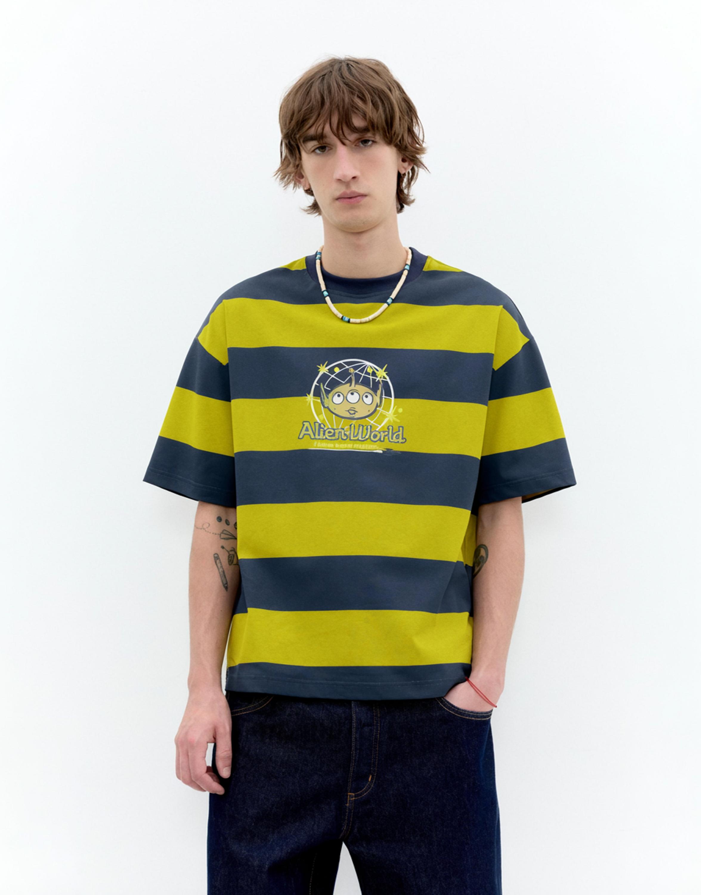 Toy Story striped T-shirt — Lime