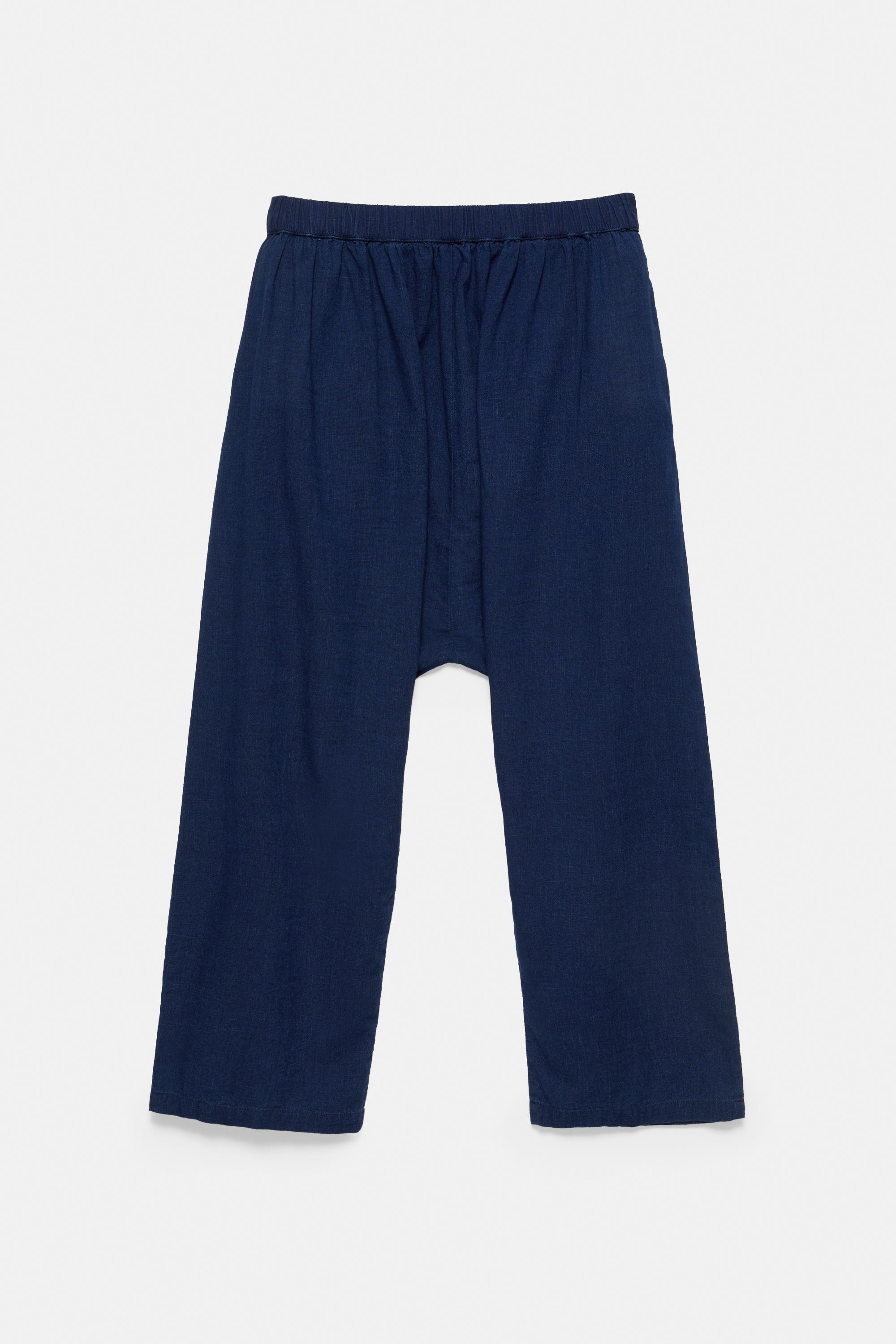 Fluid baggy jeans — Dark blue