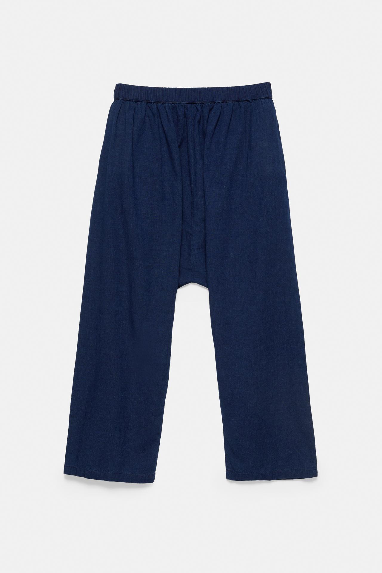 Fluid baggy jeans — Dark blue