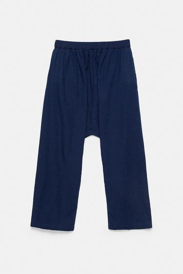 Fluid baggy jeans — Dark blue 6