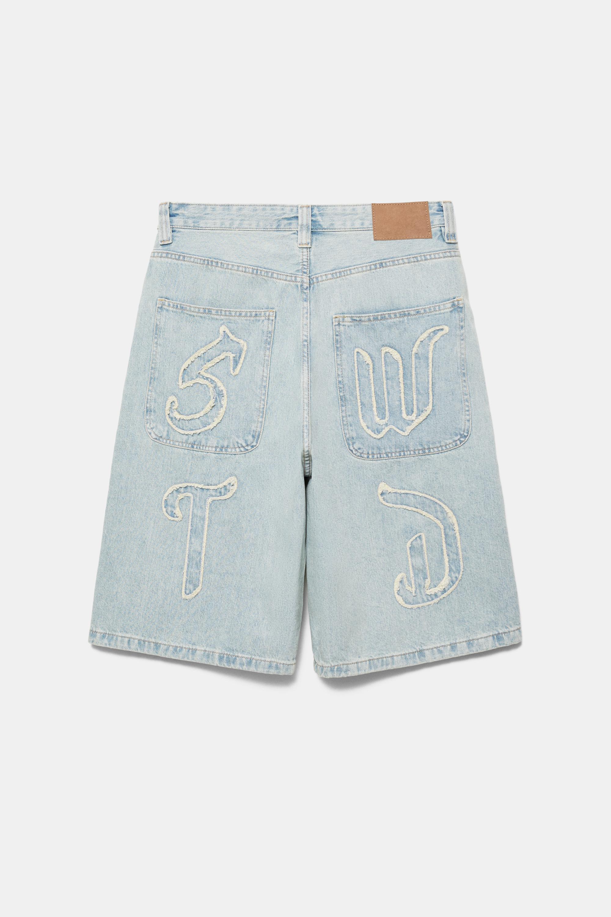STWD Skater denim bermuda