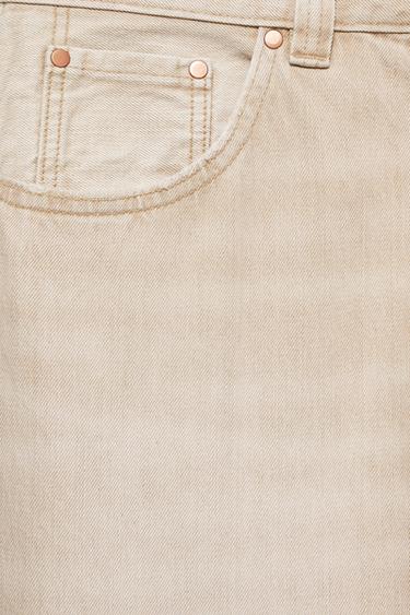 Regular straight-leg jeans — Sand 4