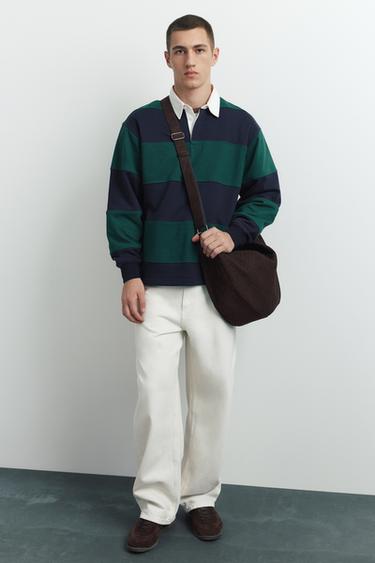 Woven tote bag — Brown 2
