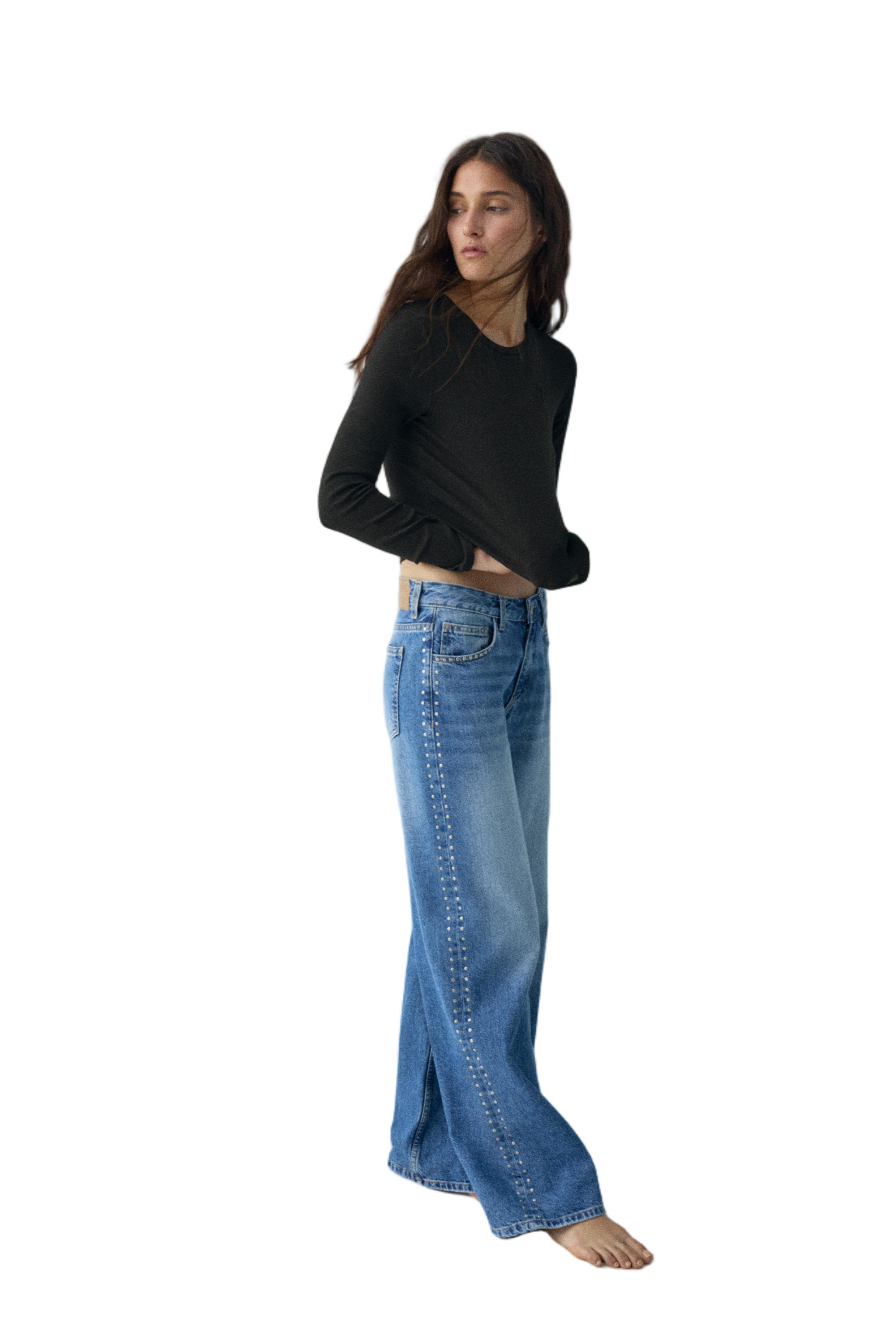 Vücuda oturan uzun kollu t-shirt - Görsel 26