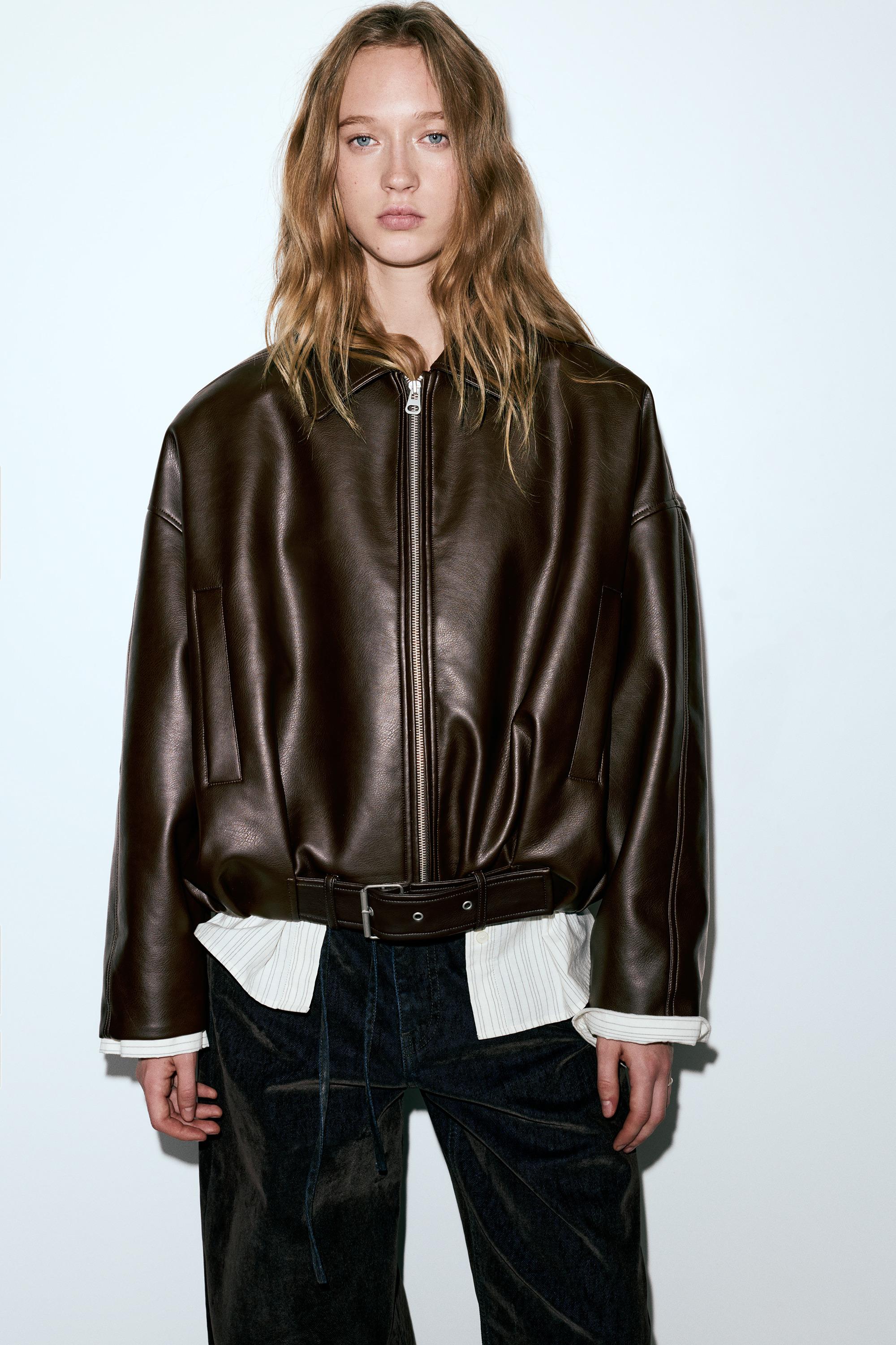 Suni deri balon ceket - Görsel 69