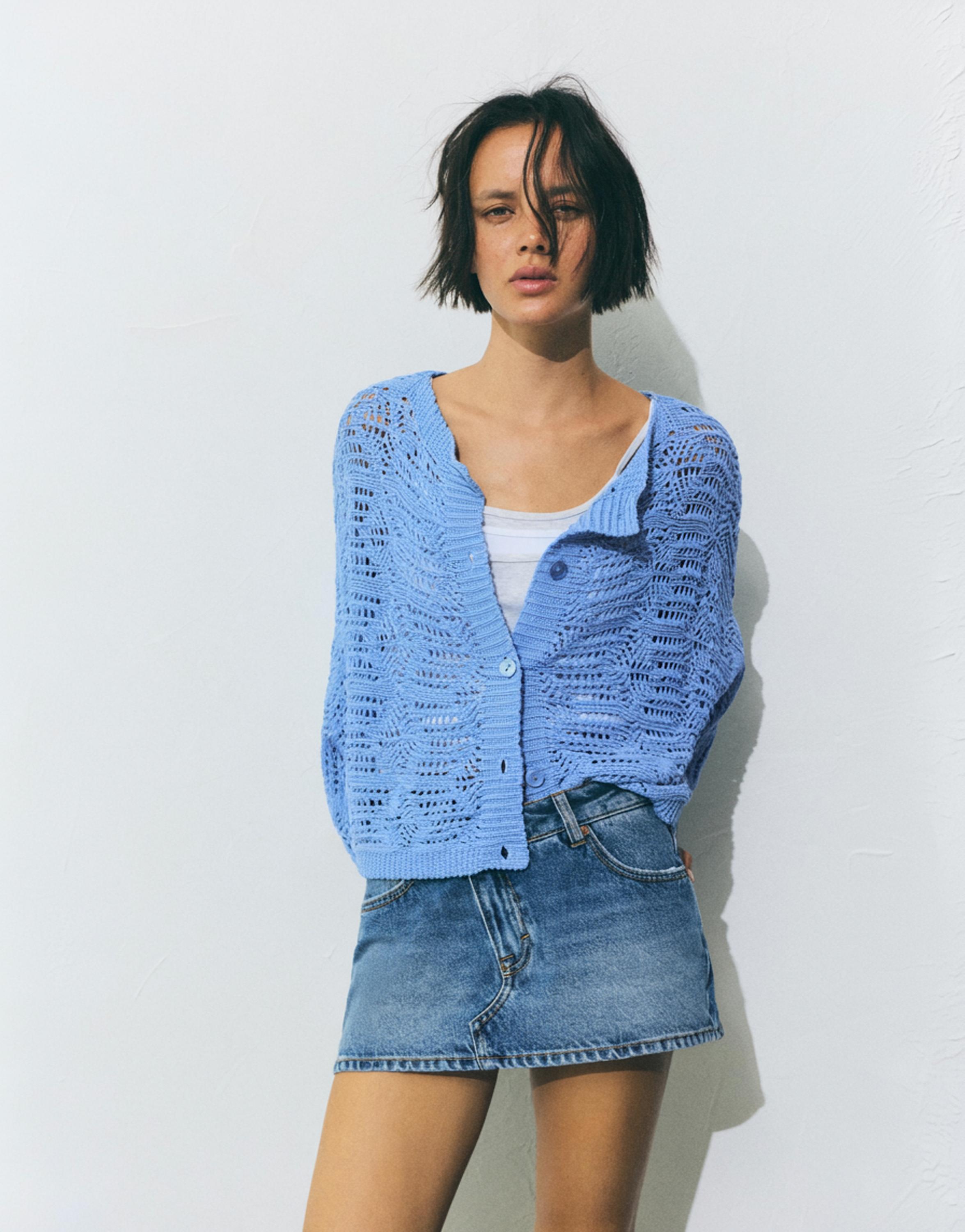 Ajurlu hırka - Görsel 9