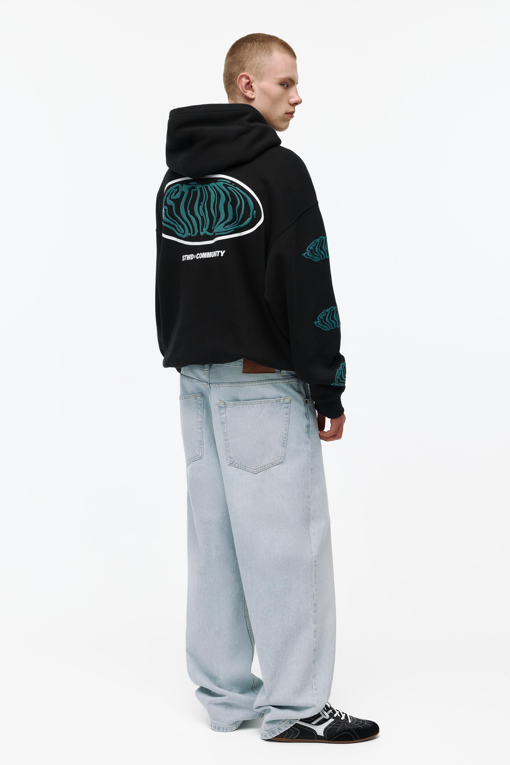 STWD Community hoodie — Black