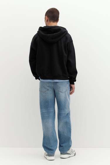Zip-up hoodie — Black 2