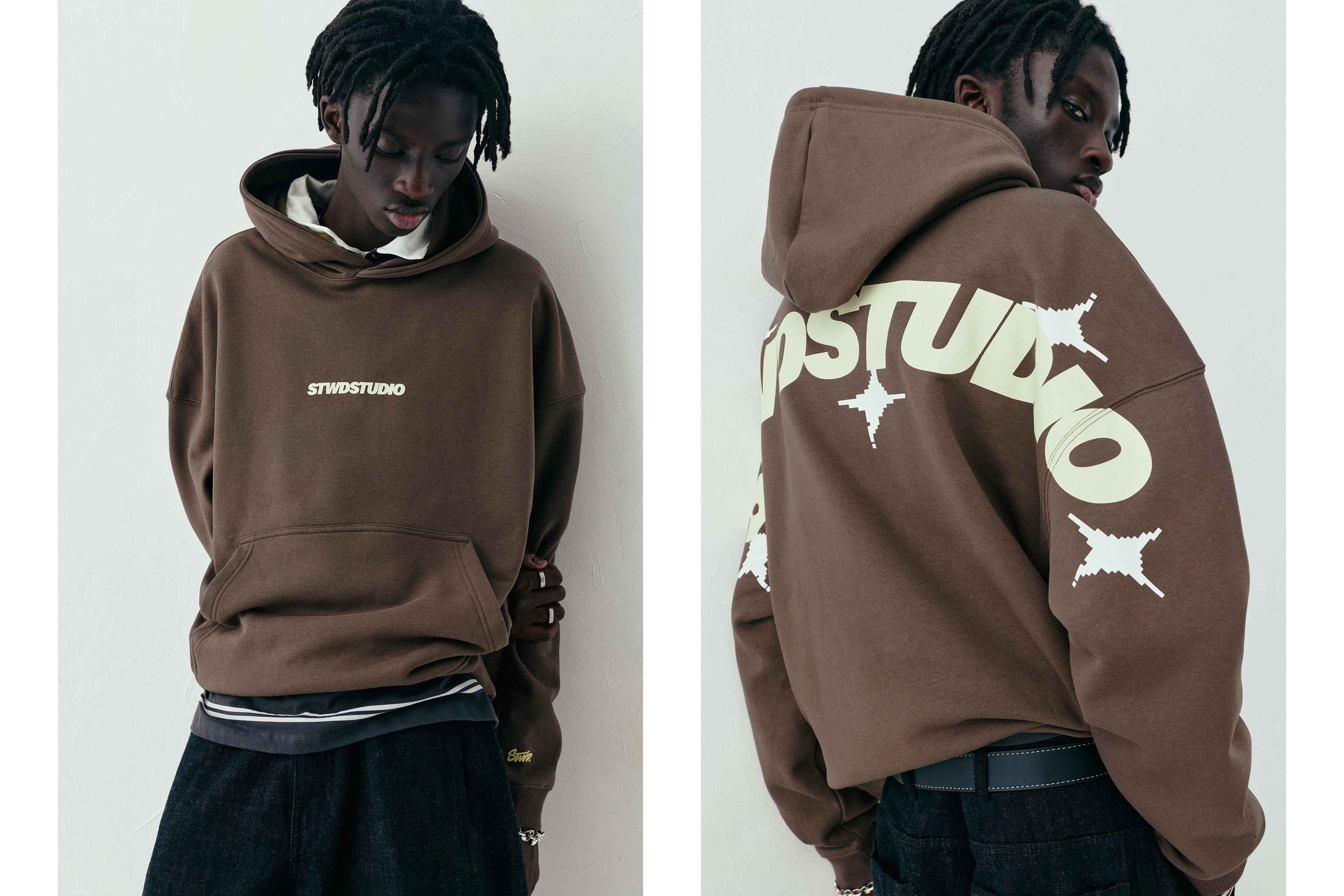 STWD Studio kapüşonlu sweatshirt - Görsel 19