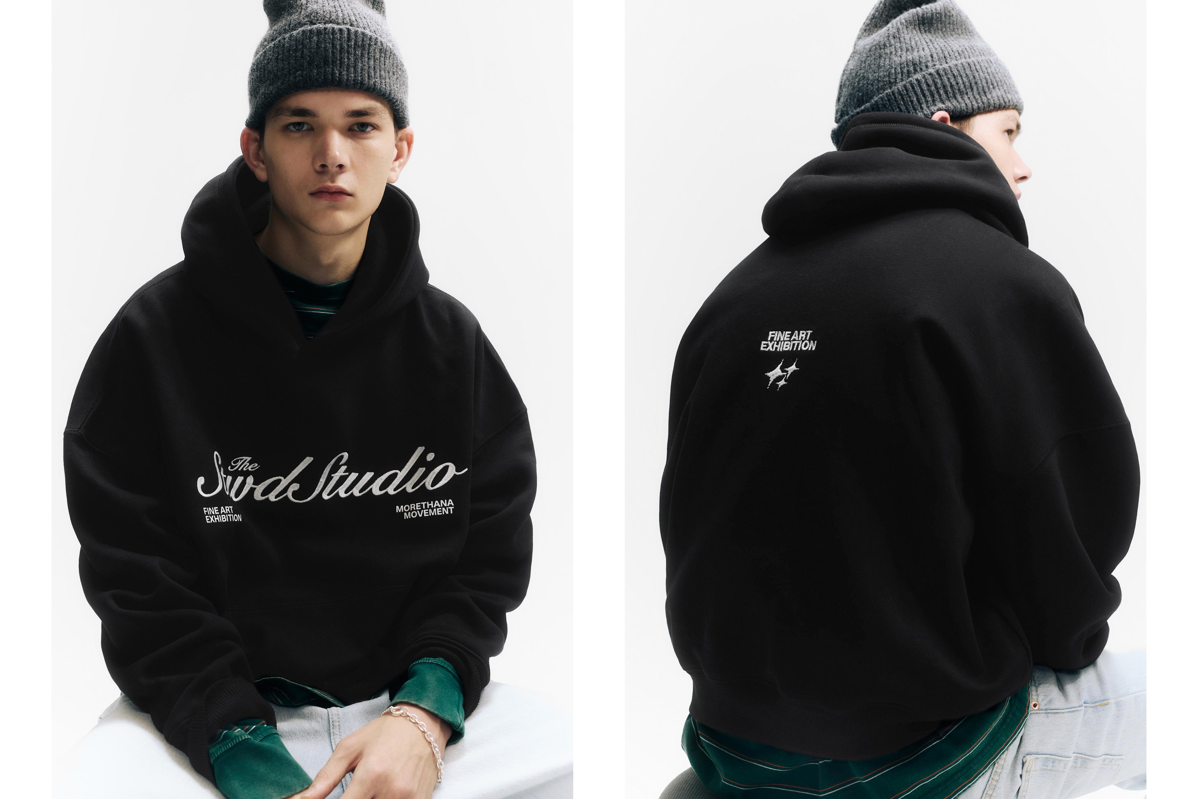STWD Studio kapüşonlu sweatshirt - Görsel 22