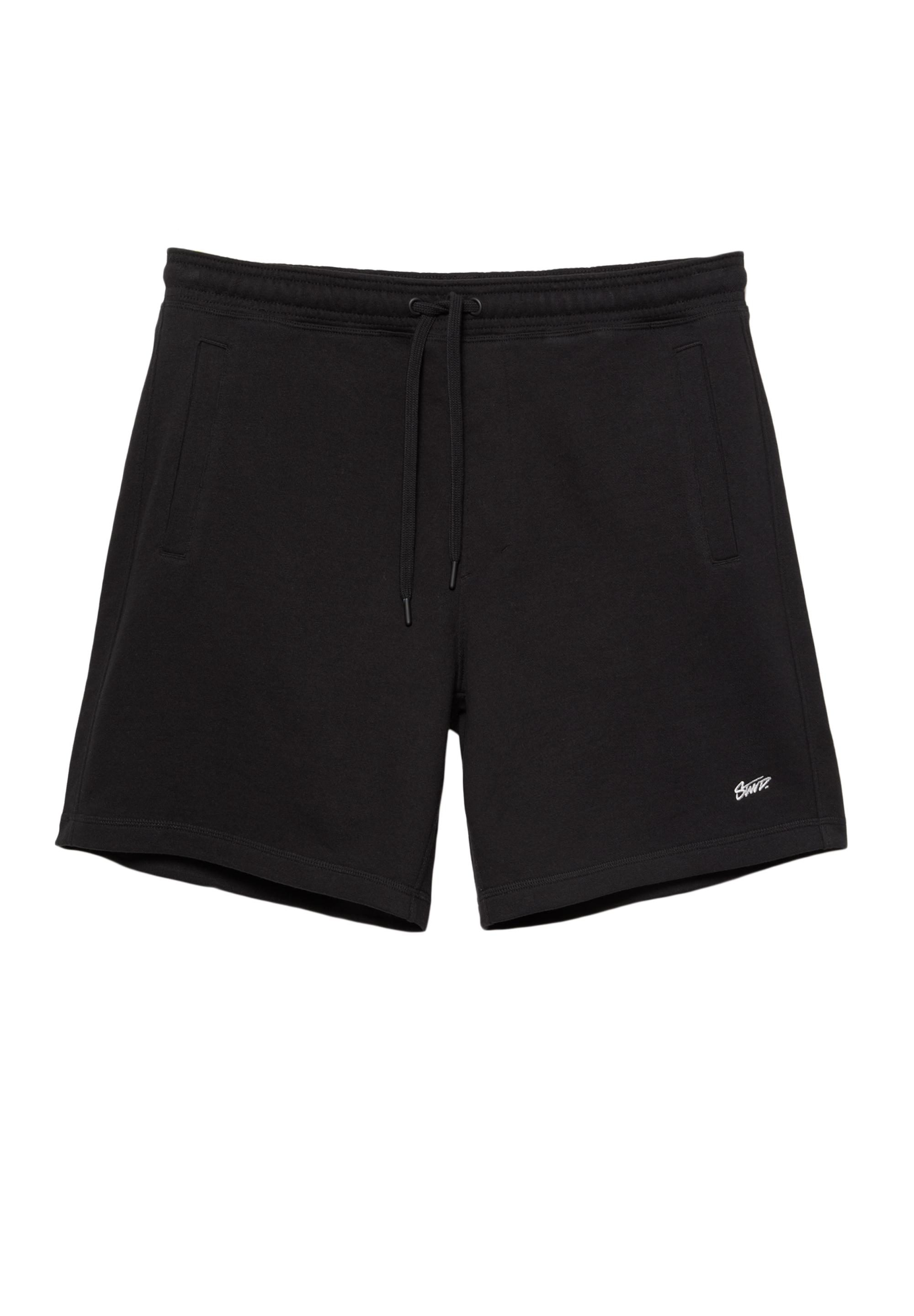 STWD jogger Bermuda shorts — Black (alternate view)